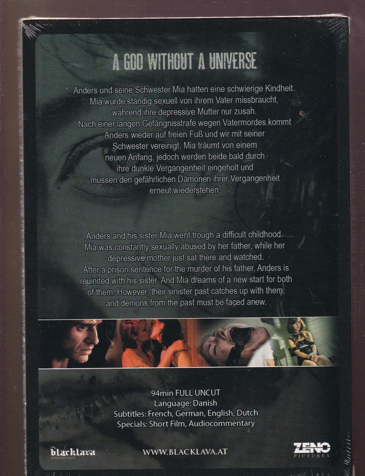 EBOND Gudsforladt -a God Without a Universe  - Black Lava DVD D552408
