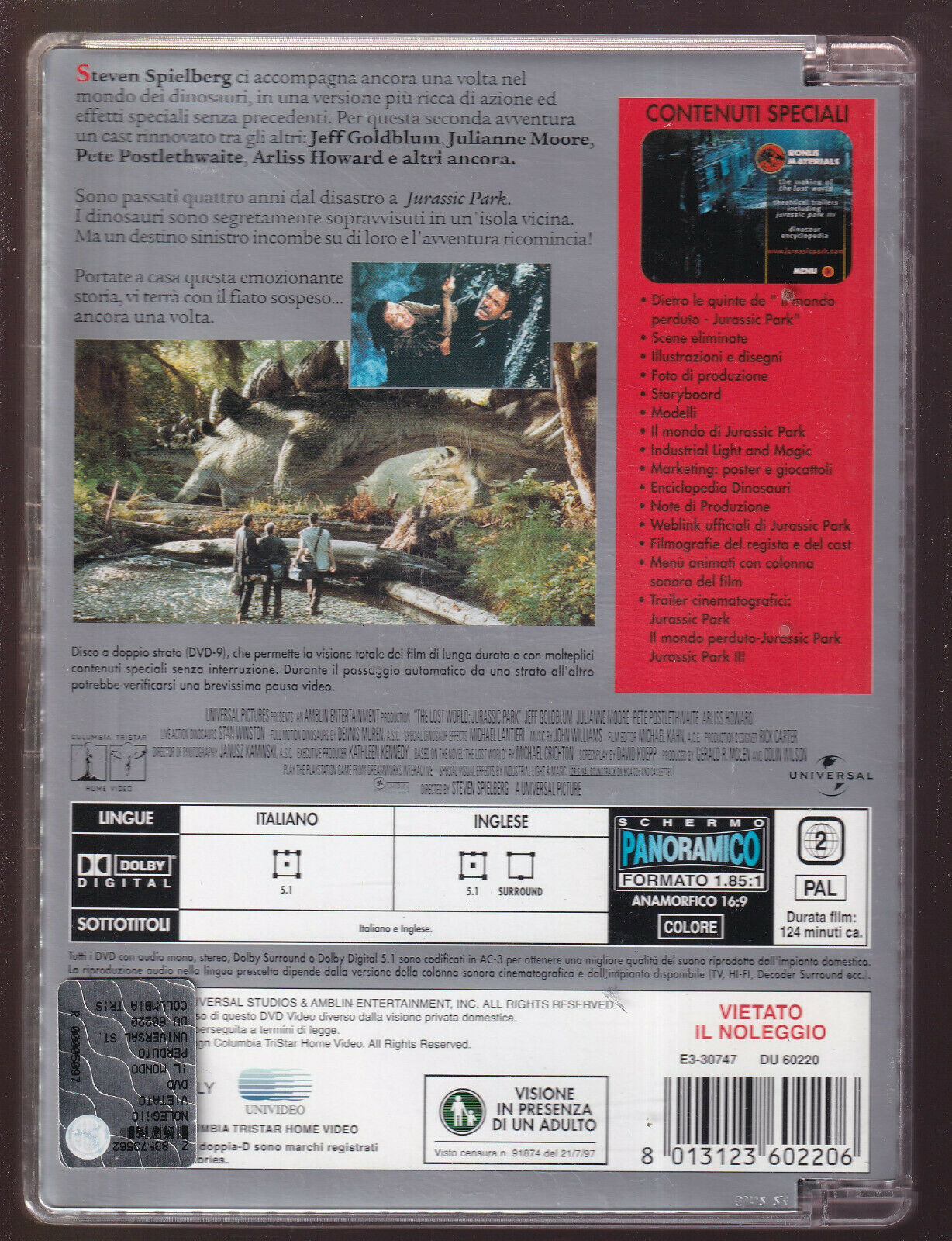 EBOND Jurassic Park Il Mondo Perduto Sjb DVD D552421