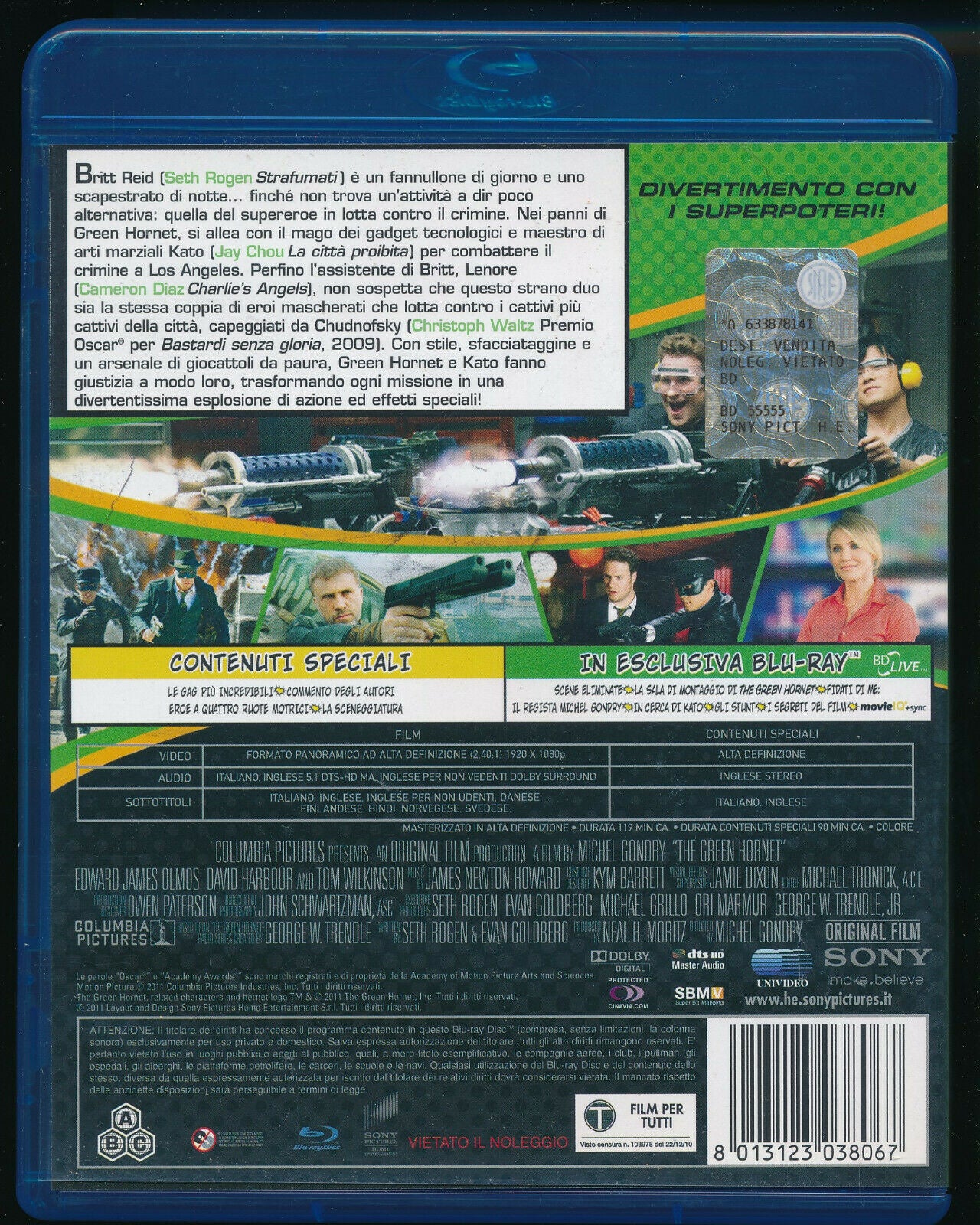 EBOND The Green Hornet  BLURAY D552634