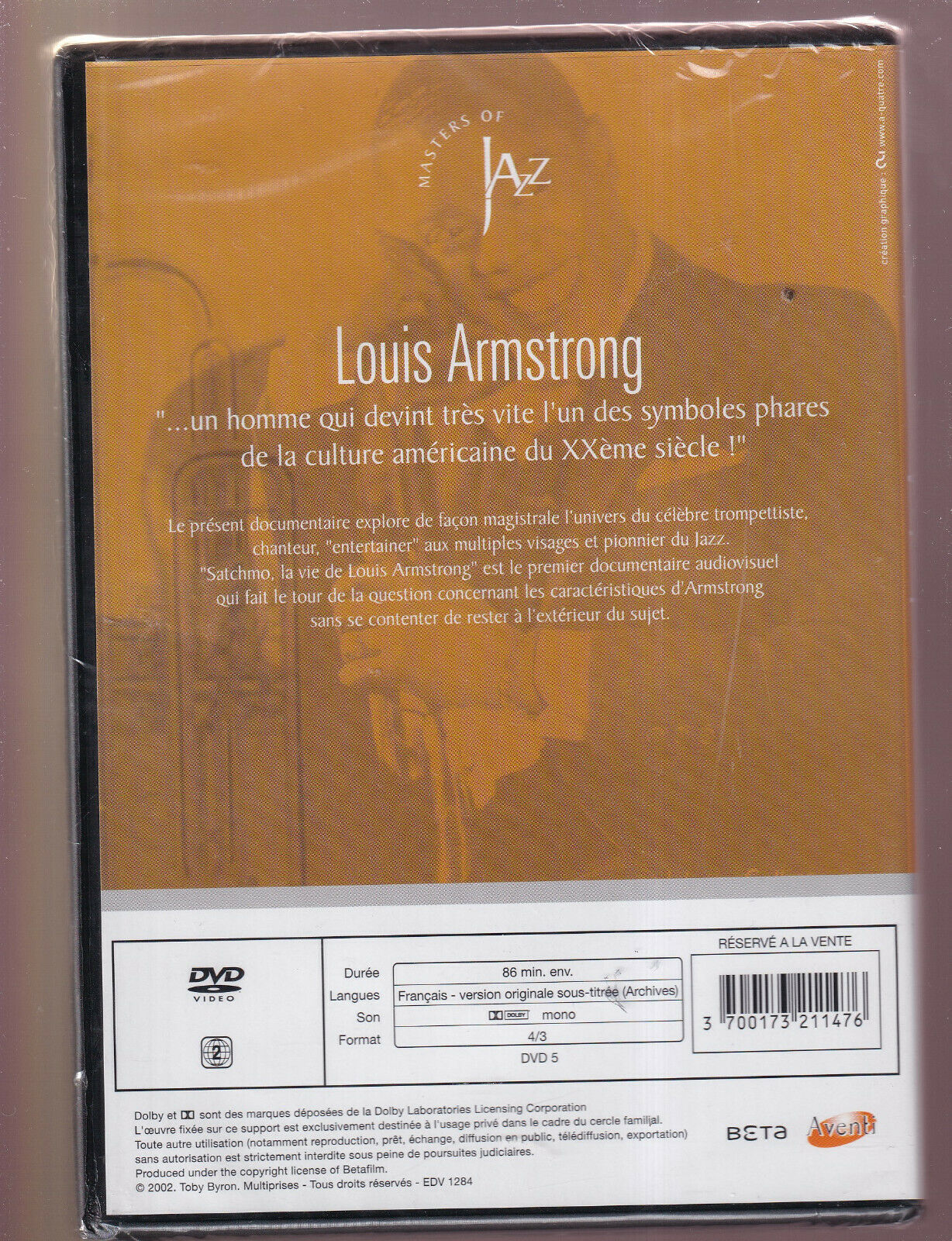 EBOND Louis Armstrong DVD D552740