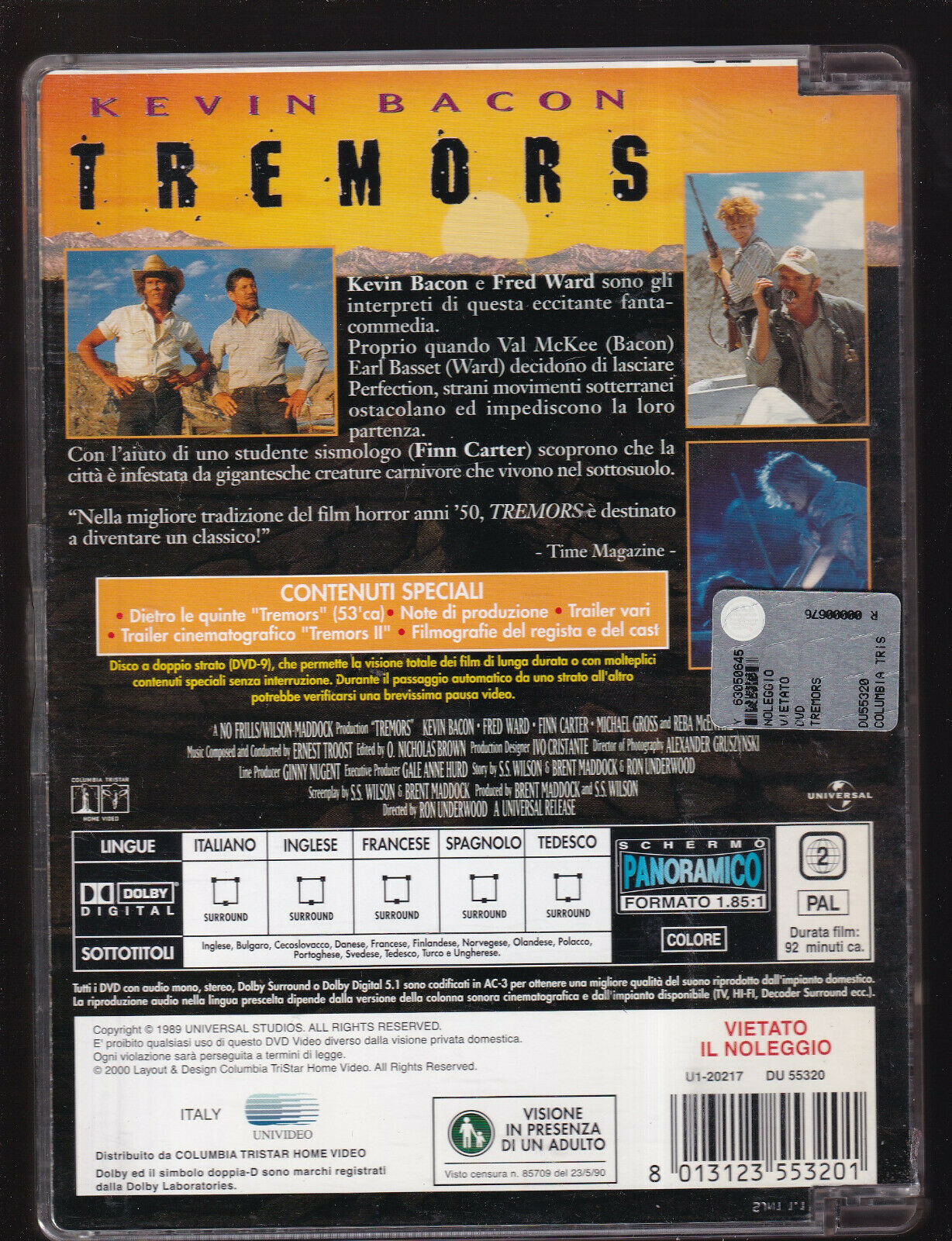 EBOND Tremors Sjb DVD D553438