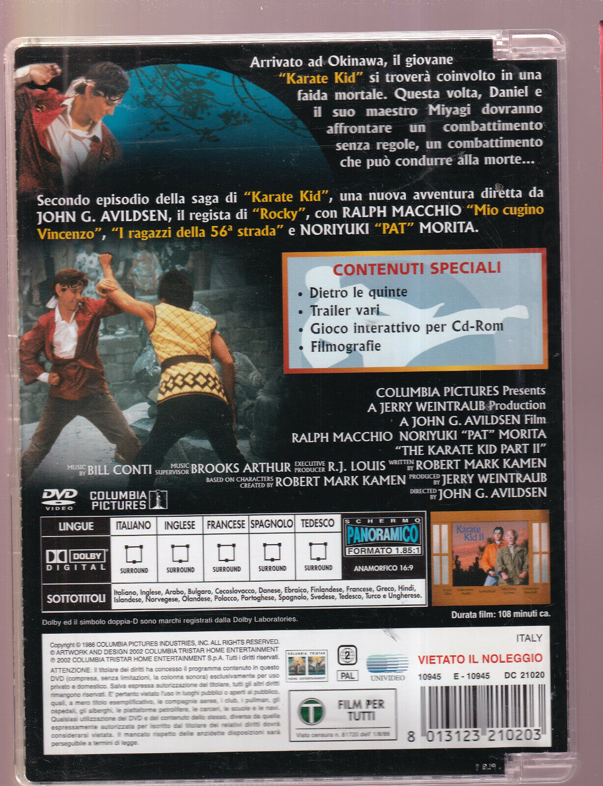 EBOND Karate Kid 2 Sjb  DVD D553609