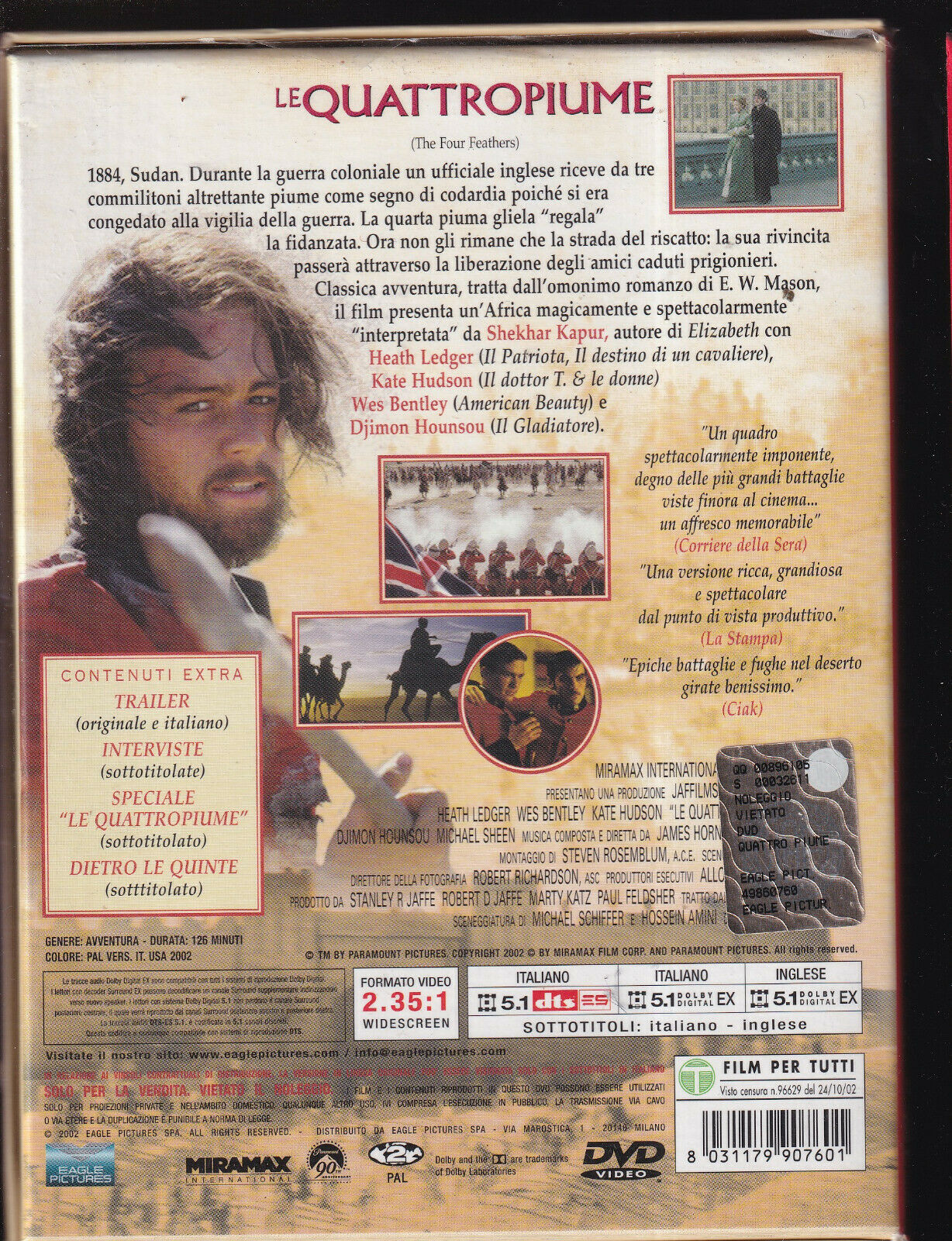 EBOND Le Quattropiume  DVD D553841