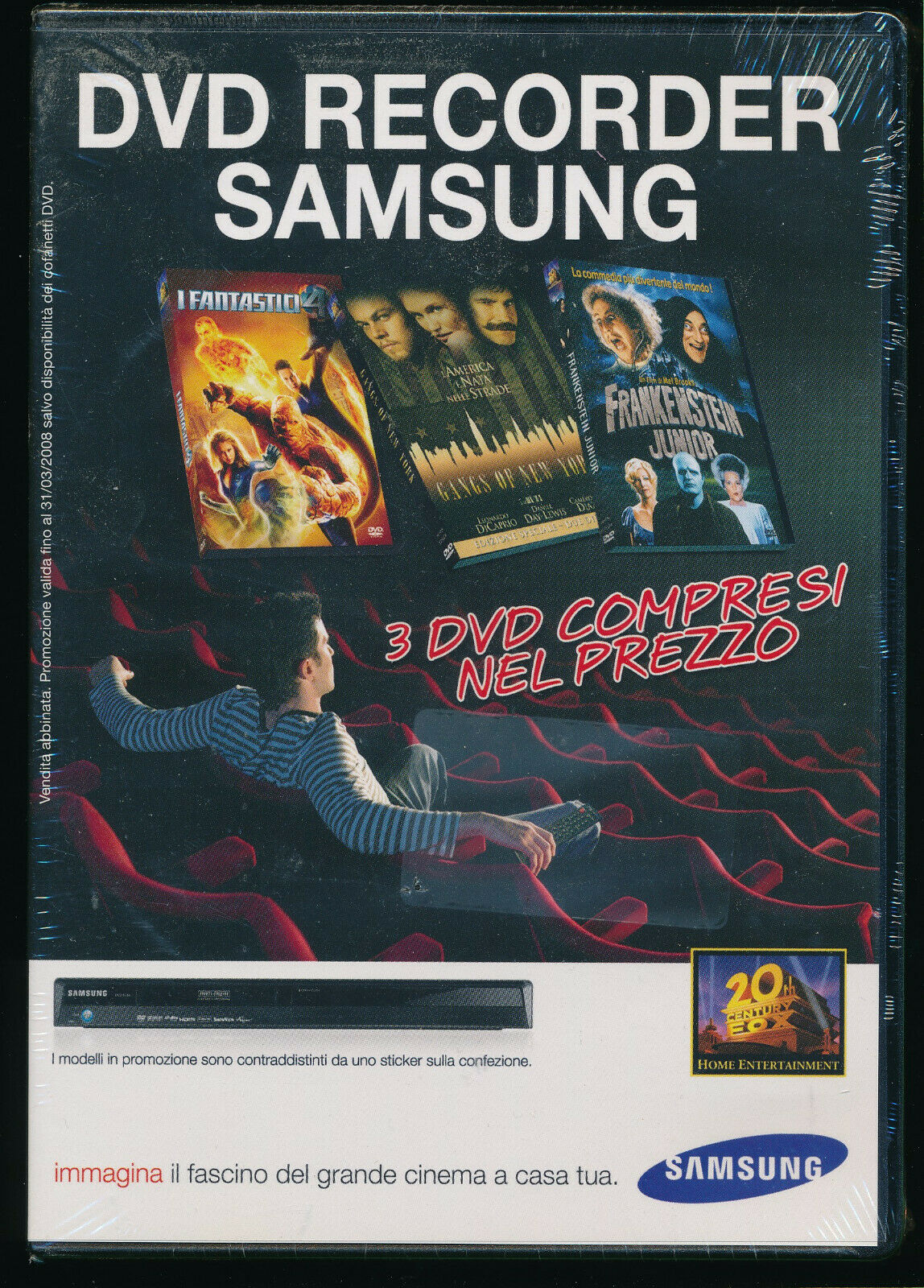 EBOND Samsung I Fantastici 4  Frankenstein Junior  Gangs Of New York DVD D554003