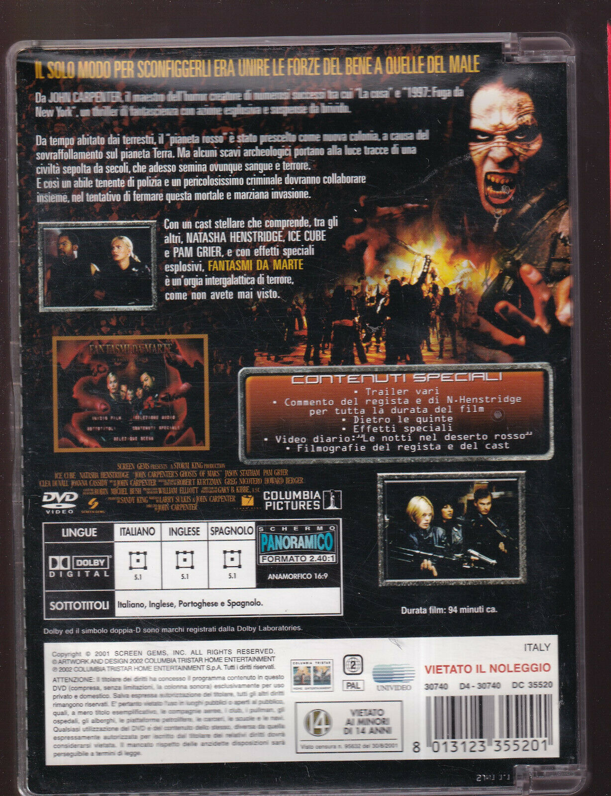 EBOND Fantasmi Da Marte Sjb   DVD D554201