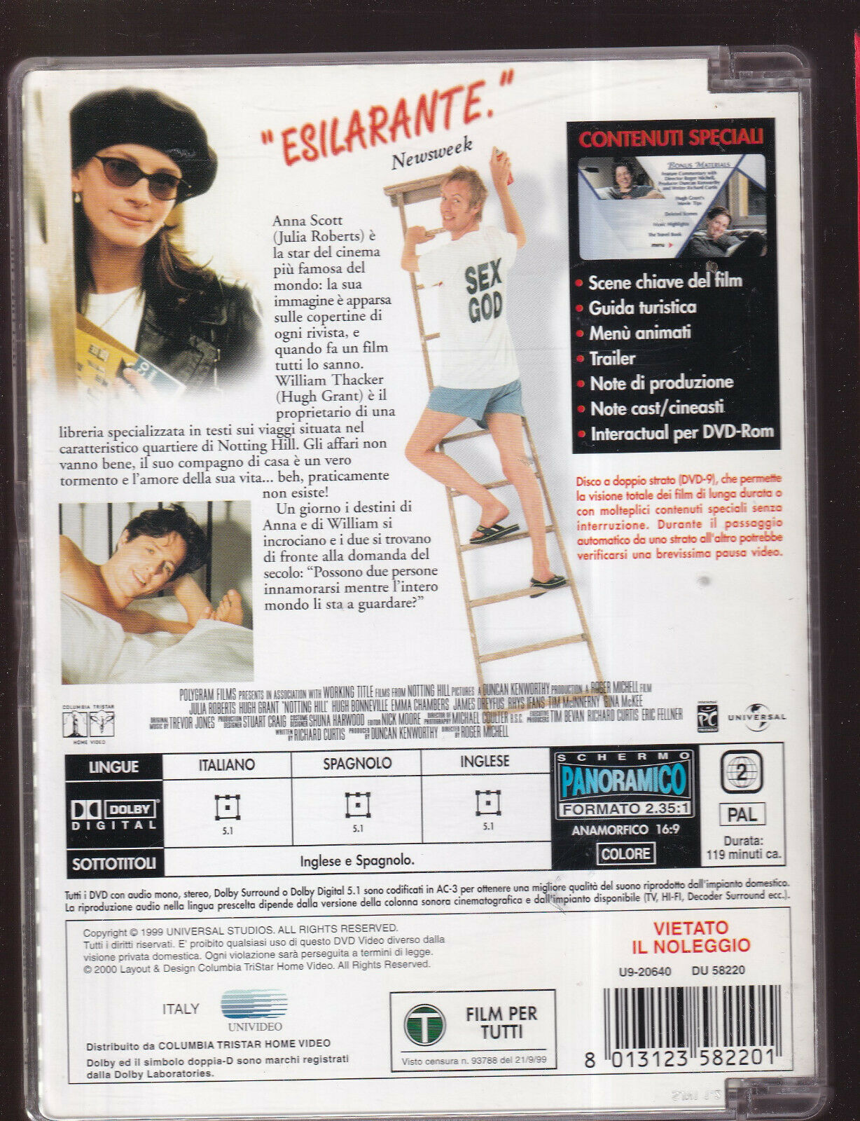 EBOND Notting Hill Sjb DVD D554228