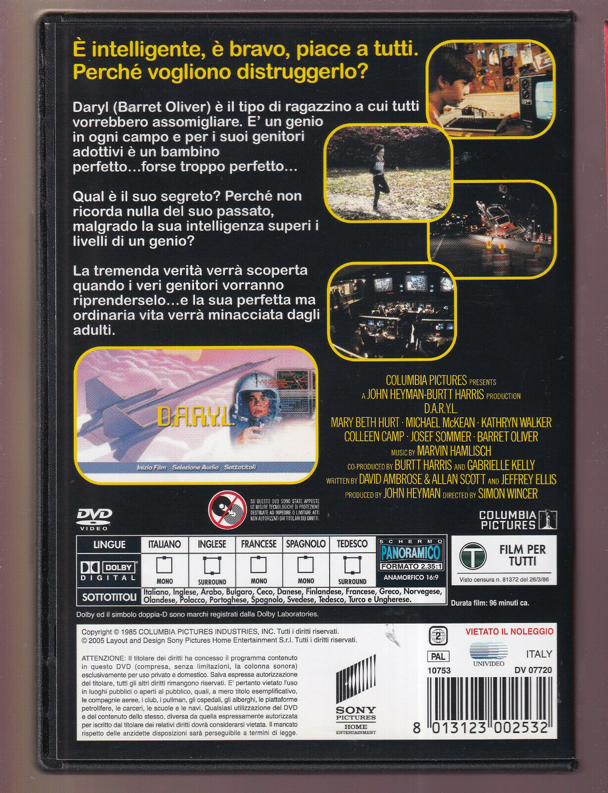 EBOND D.a.r.y.l DVD D554285
