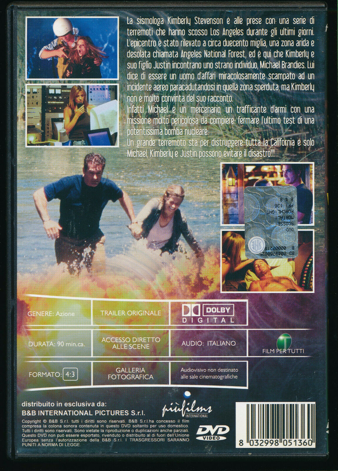 EBOND  Scosse Mortali - Ground Zero DVD D554350