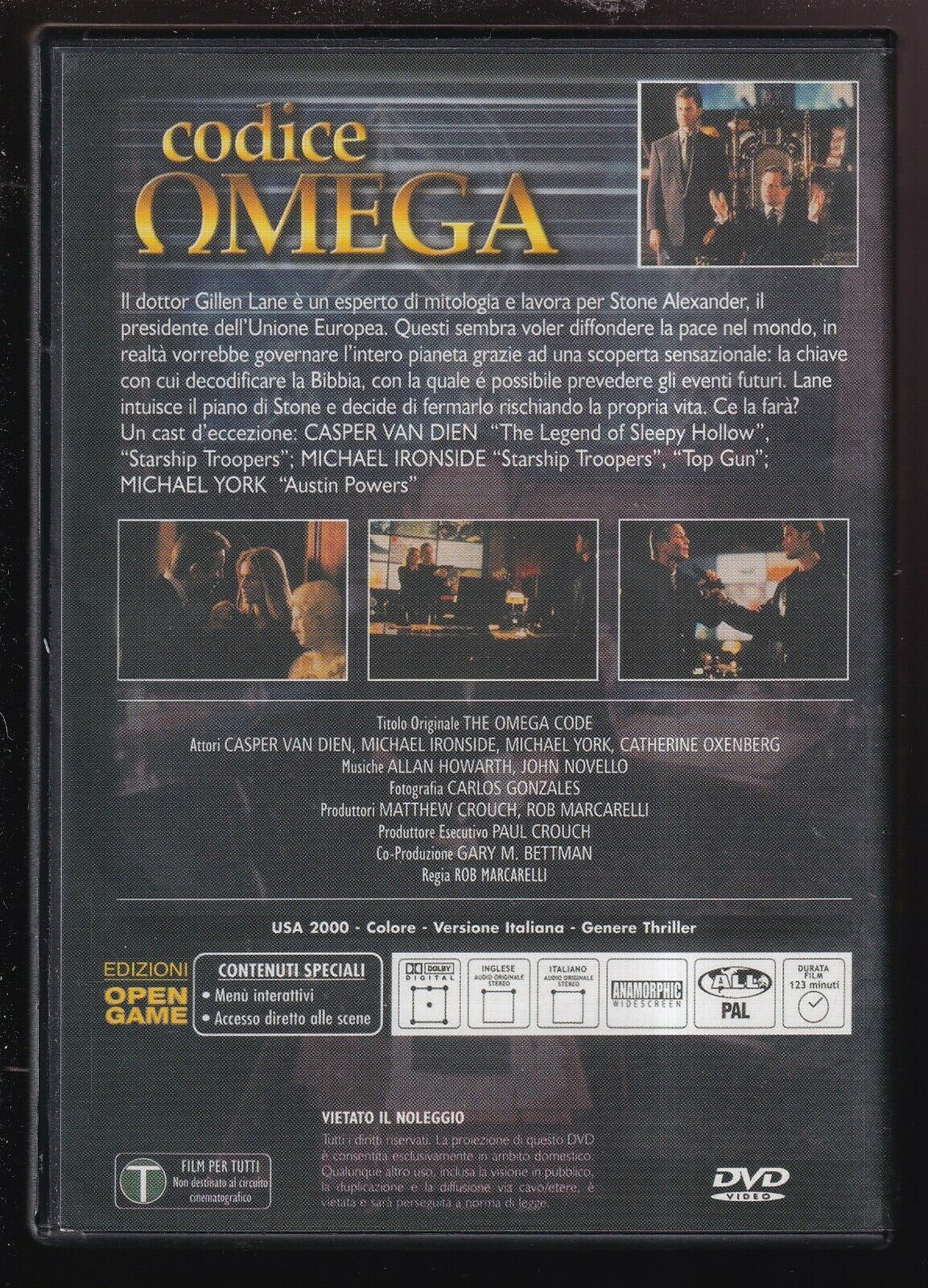EBOND Codice Omega DVD D554737