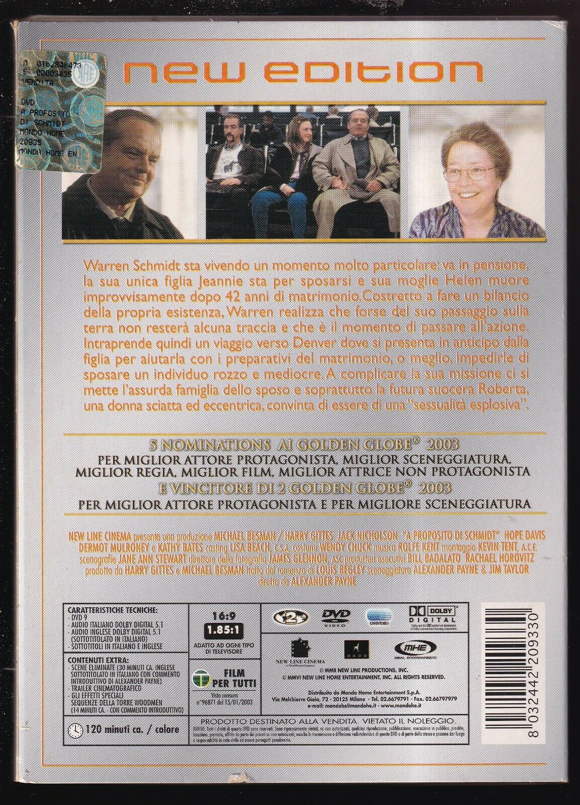 EBOND A Proposito Di Schmidt DVD D554839