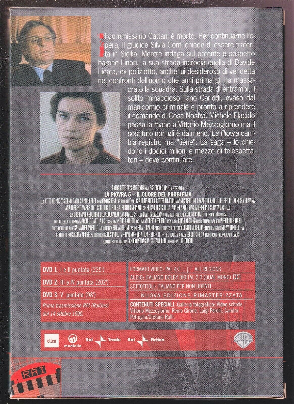EBOND La Piovra - Stagione 05 (3 DVD) D554919