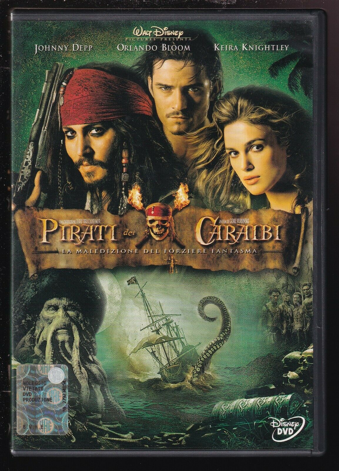 EBOND Pirati Dei Caraibi - La Maledizione Del Forziere Fantasma DVD D554948