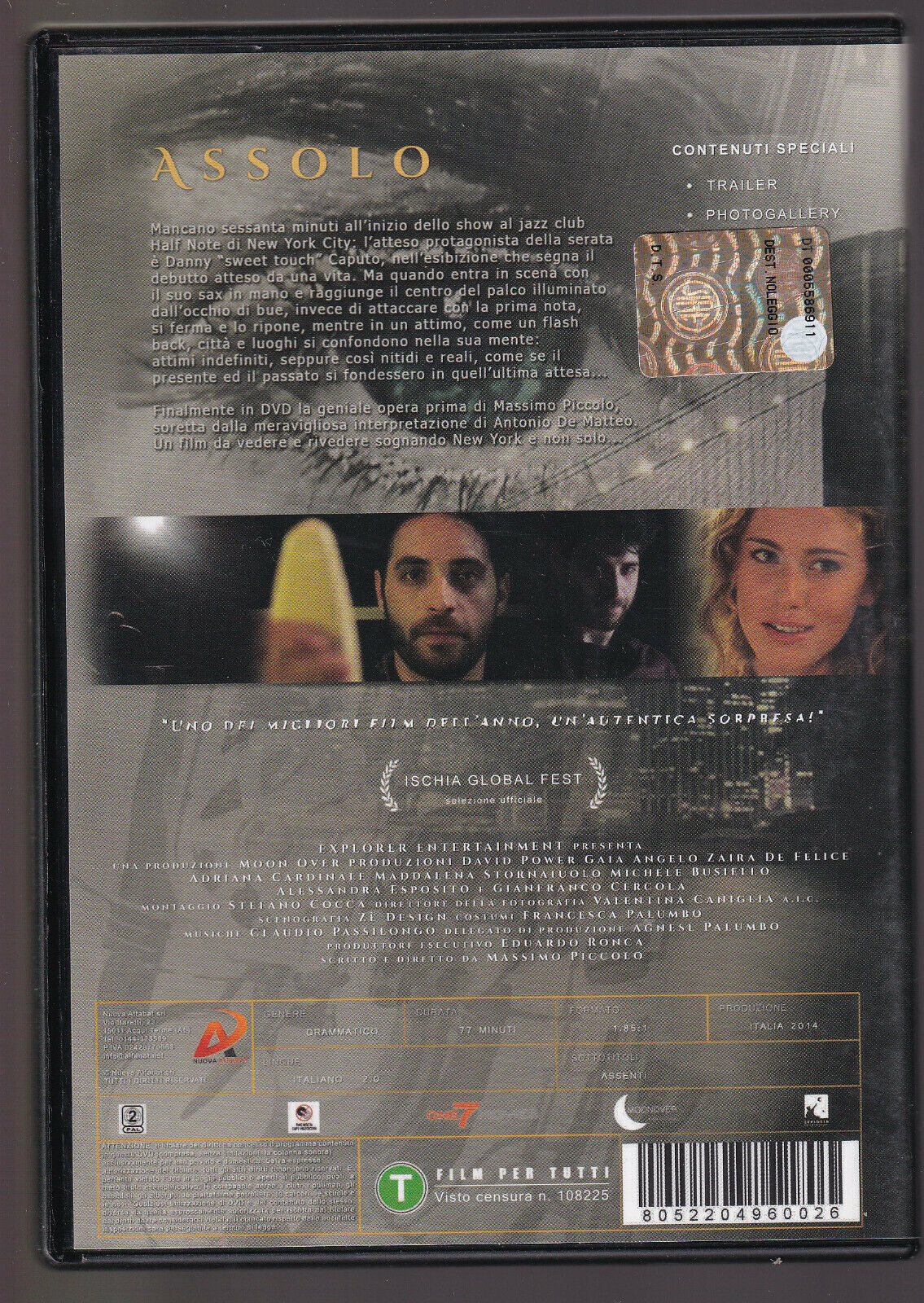EBOND Assolo  DVD Ex Noleggio D555216
