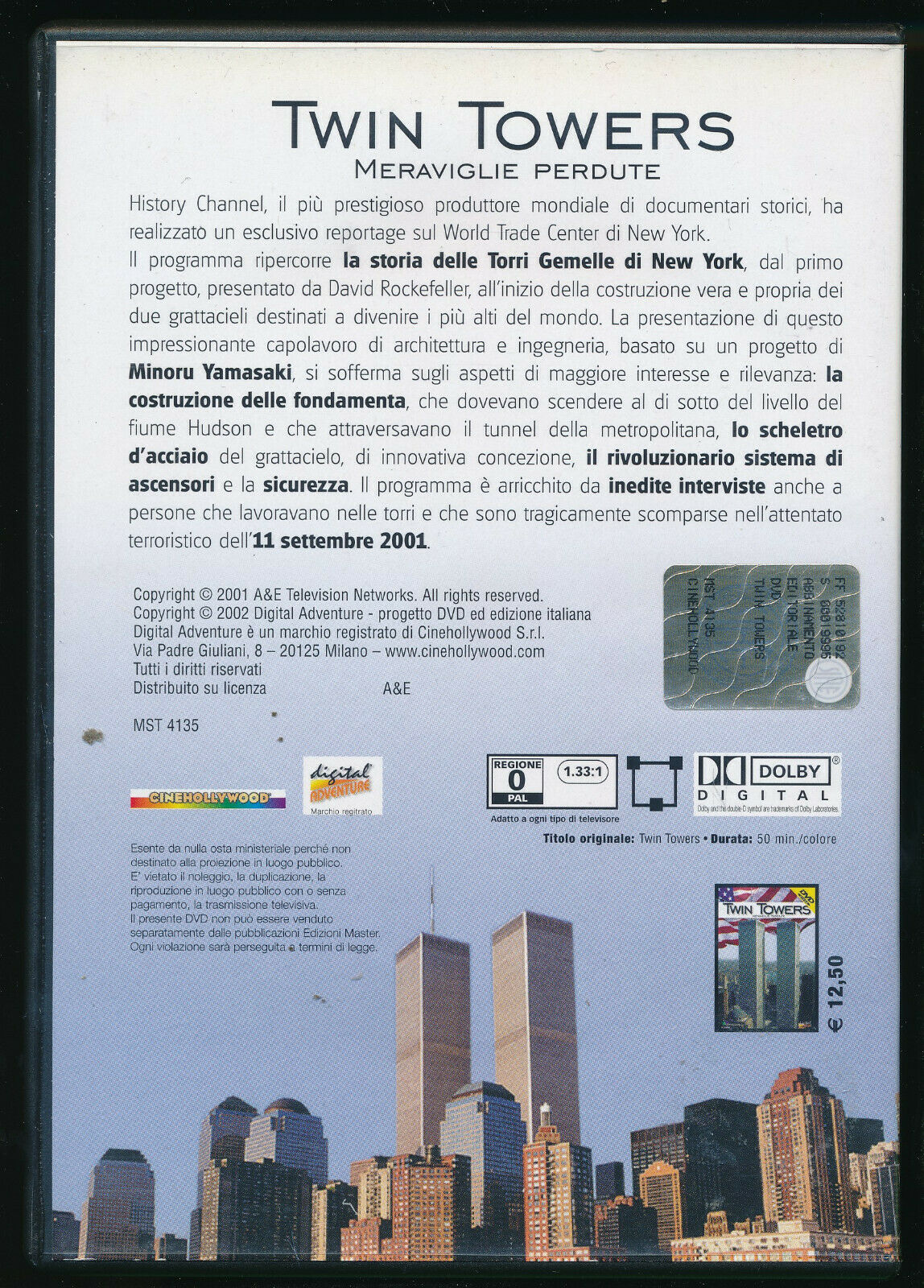 EBOND Twin Towers - Meraviglie Perdute  DVD D555326
