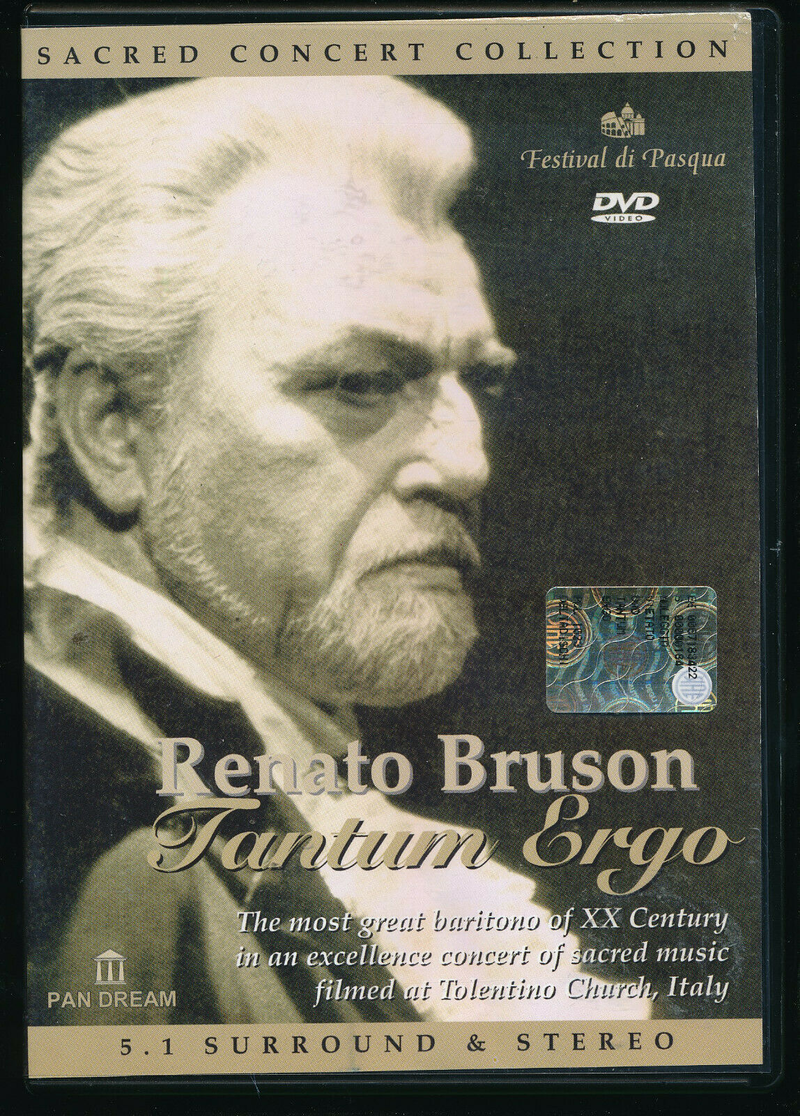 EBOND  Renato Bruson - Tantum Ergo DVD D555327