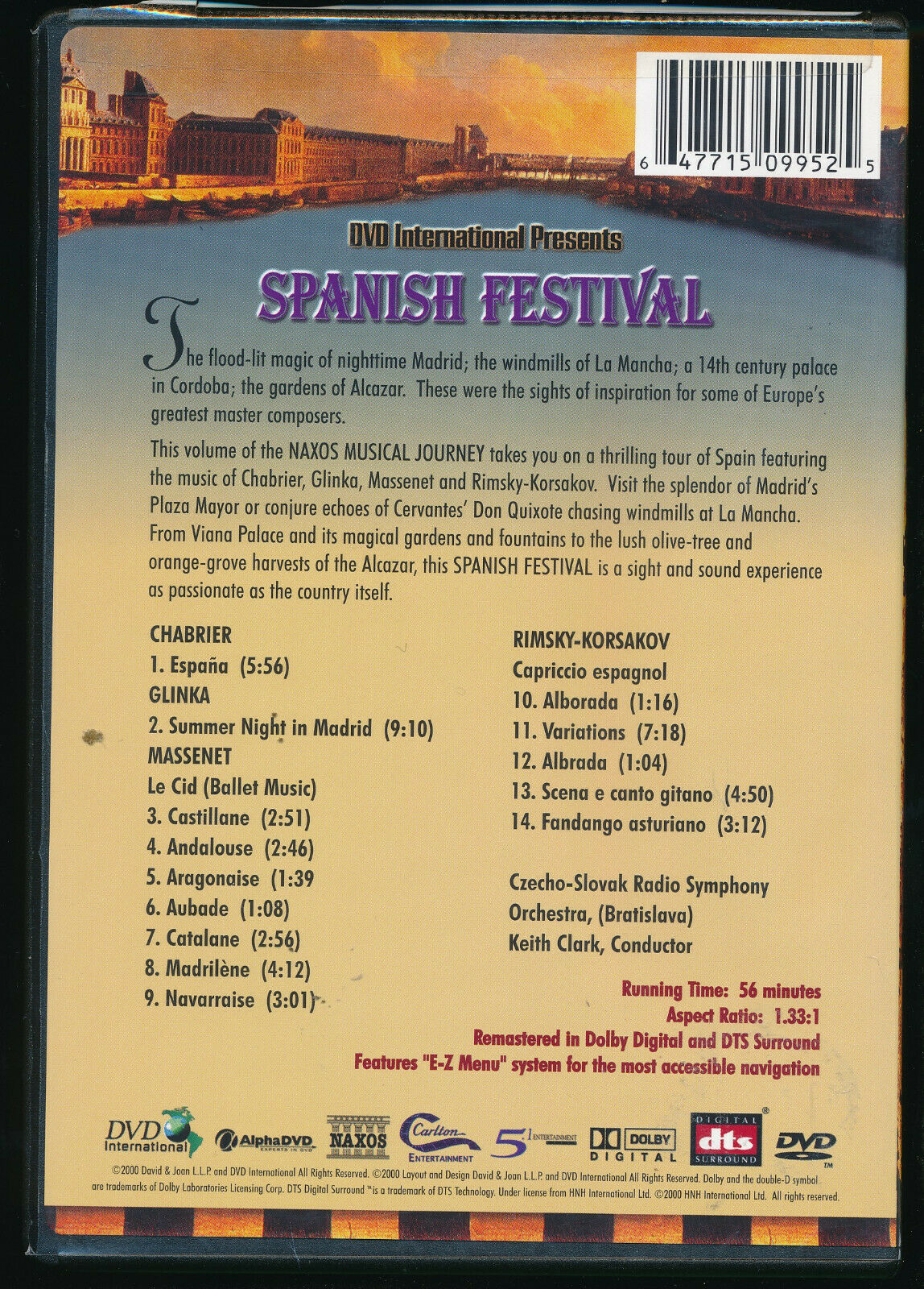 EBOND Spanish Festival DVD D555341