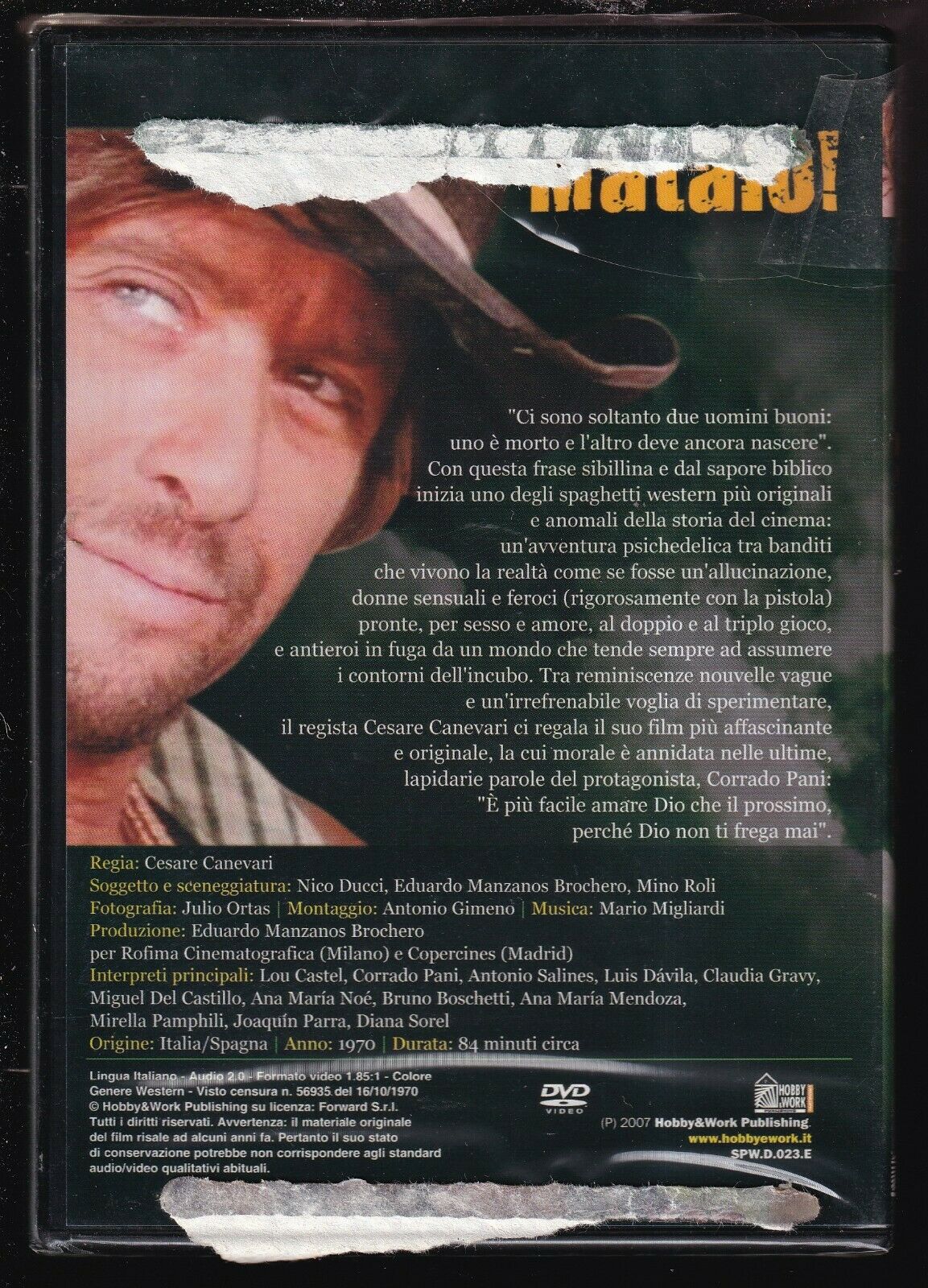EBOND Matalo! Di Corrado Pani  DVD Editoriale D555434