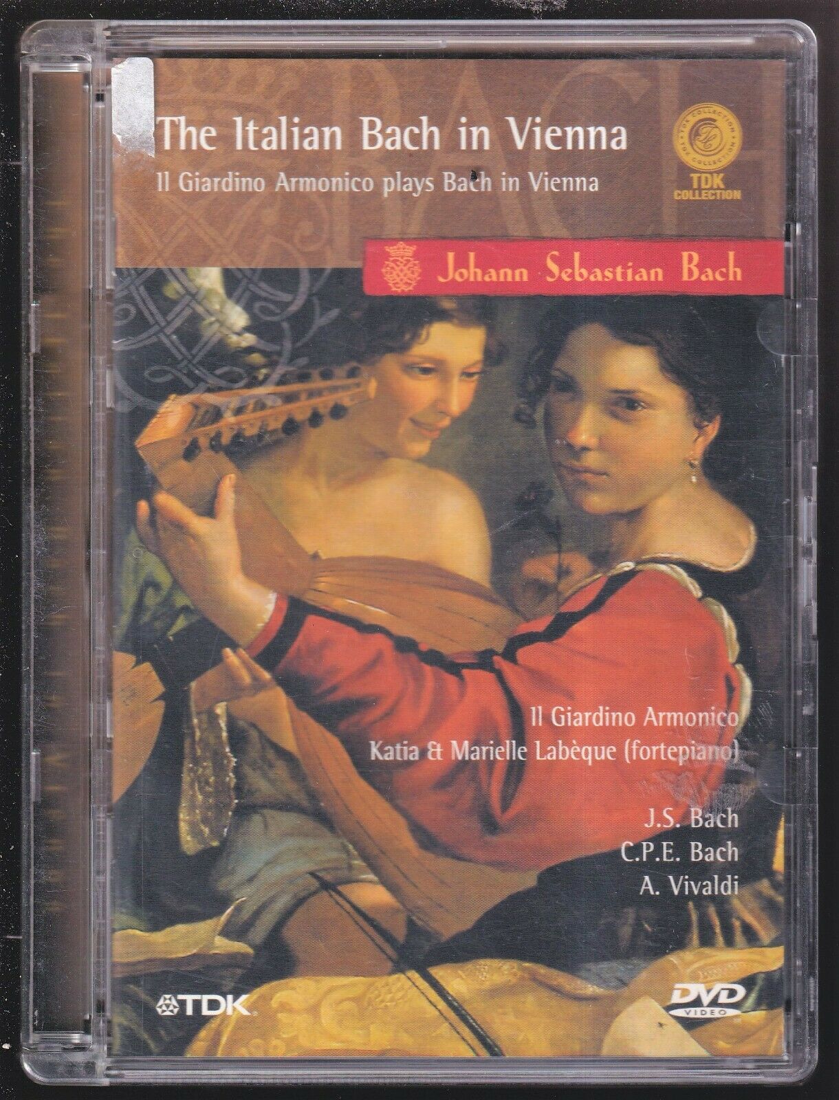 EBOND The Italian Bach In Vienna Di Johann Sebastian Bach  Sjb DVD D555546