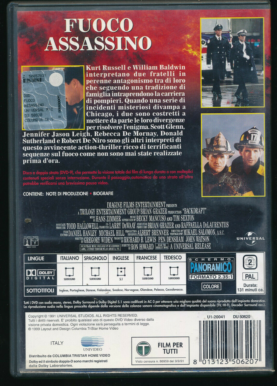 EBOND Fuoco Assassino DVD D555604