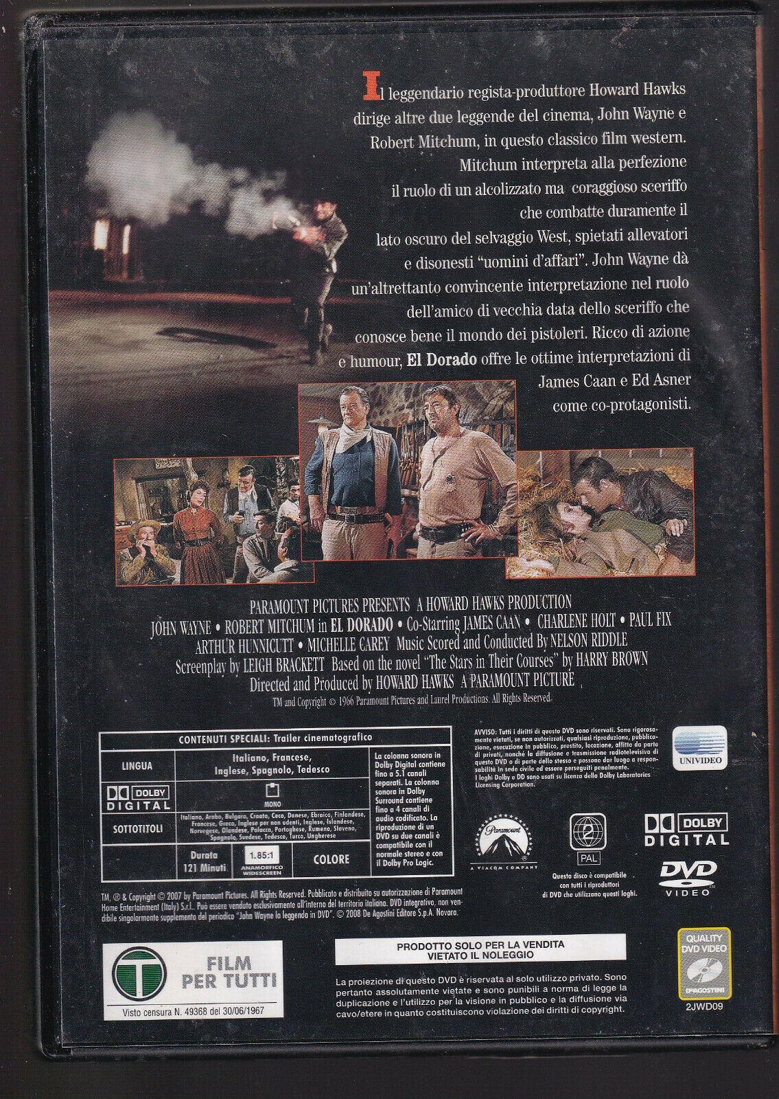 EBOND El Dorado  DVD Editoriale D555722