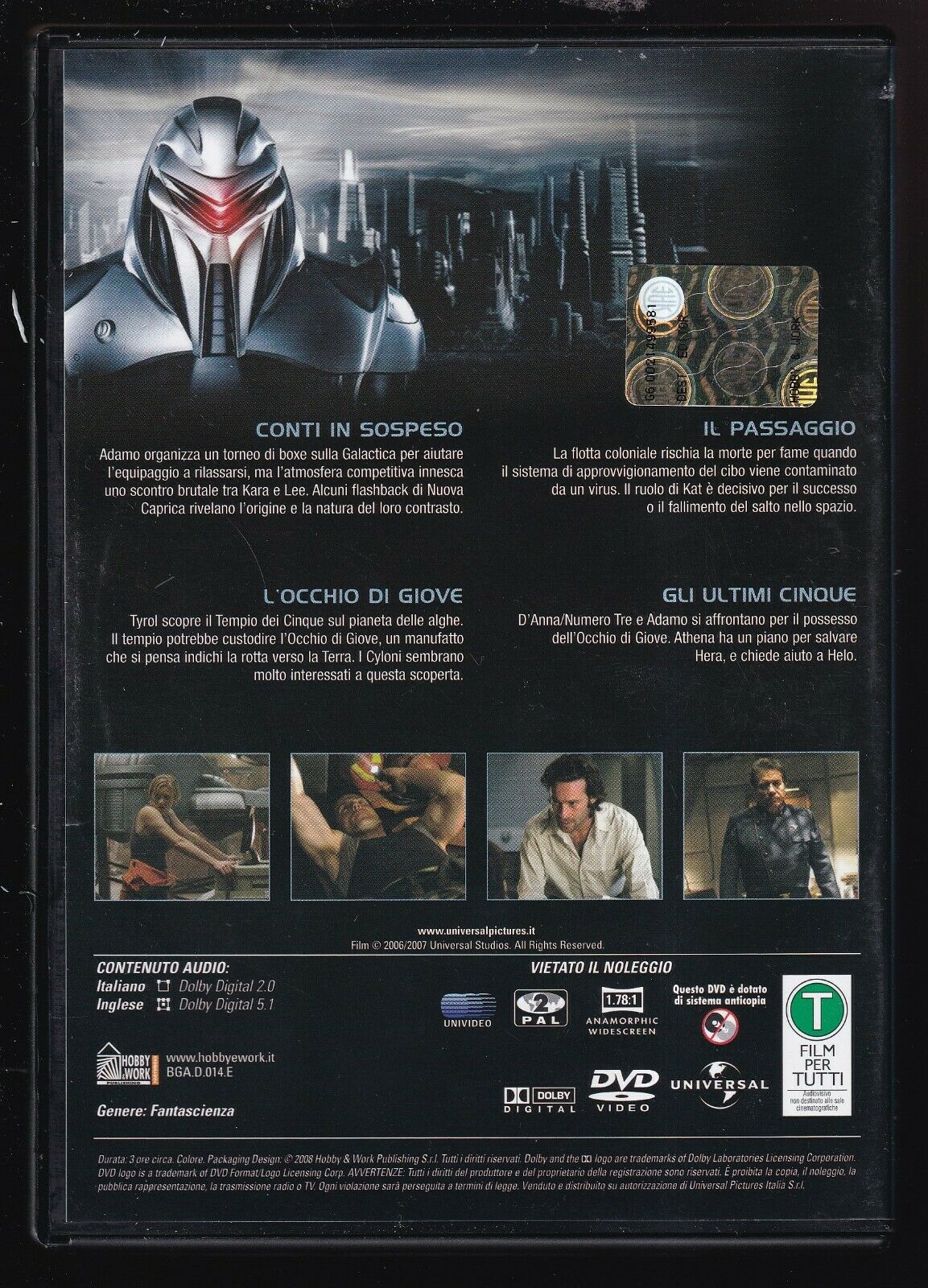 EBOND  Battlestar Galactica Stagione 3 Vol. 14 Eps. 9-10-11-12 DVD D556004