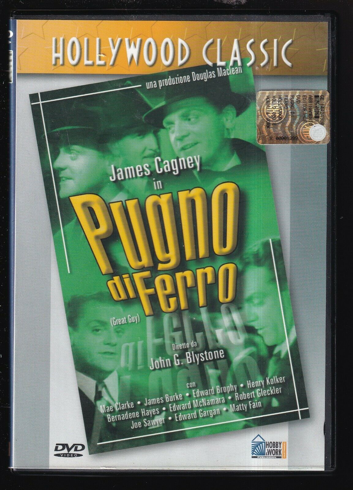 EBOND Pugno Di Ferro  DVD Editoriale D556124