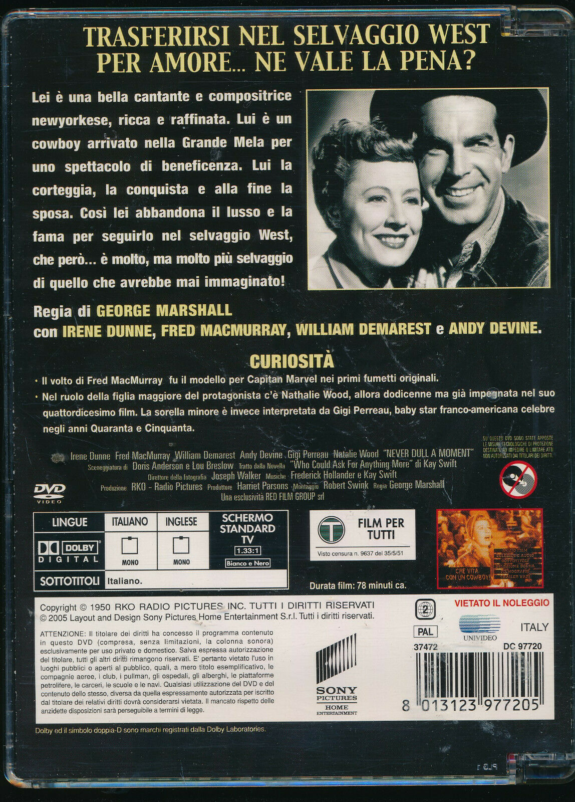 EBOND Che Vita Con Un Cowboy! DVD Super Jewel Box D556319