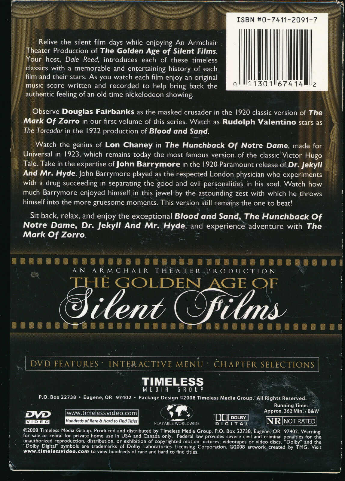 EBOND Golden Age Of Silent DVD D556326
