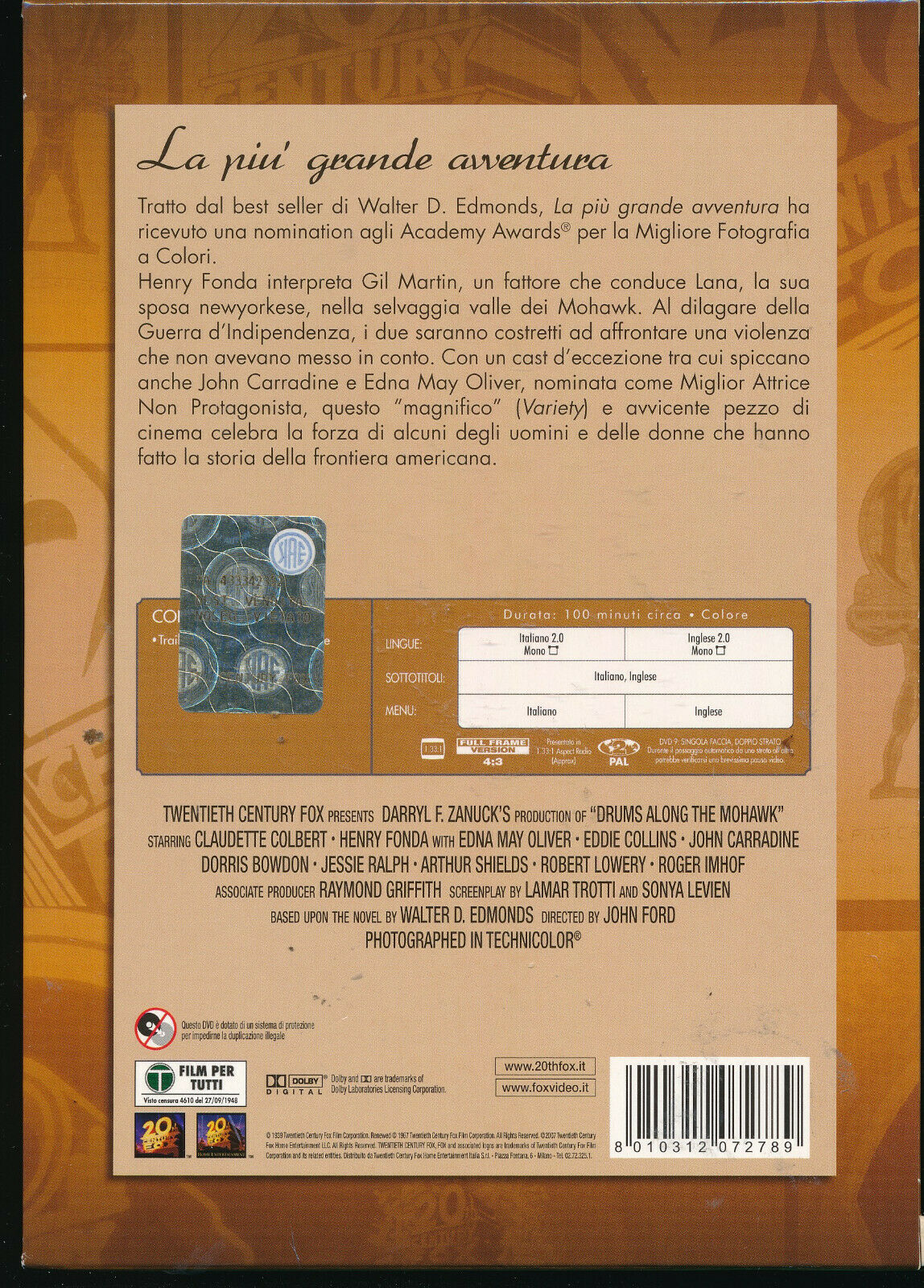EBOND  La Piu' Grande Avventura DVD D556345