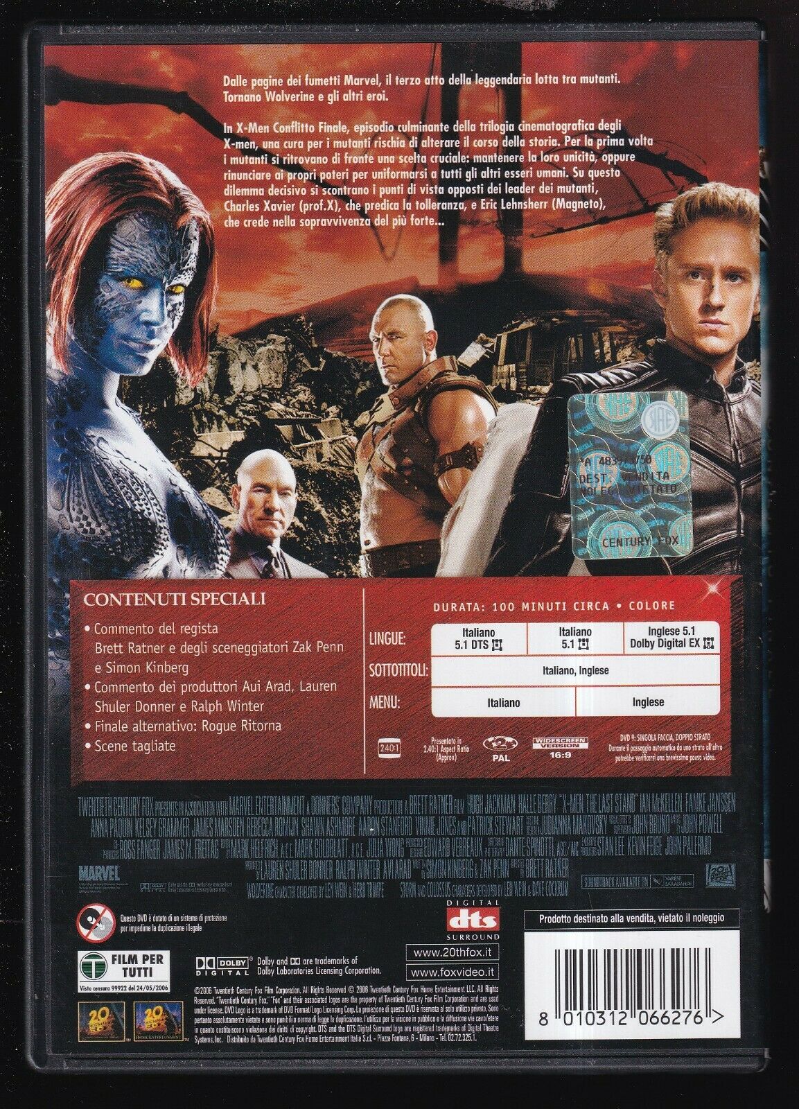 EBOND X-men - Conflitto Finale DVD D556809
