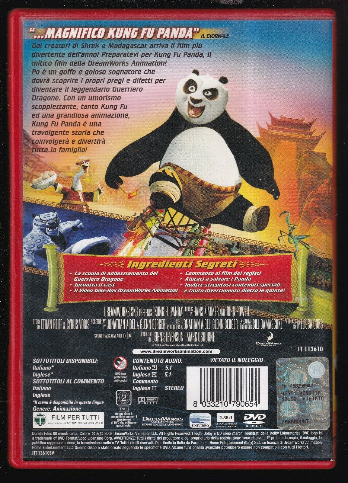 EBOND Kung Fu Panda DVD D556815