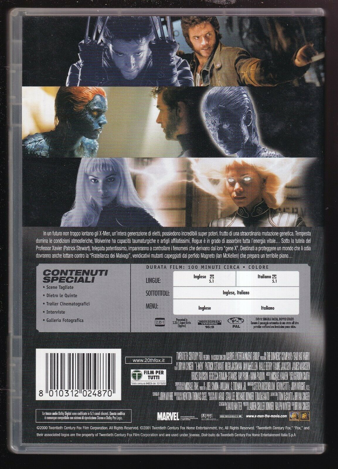 EBOND X-men  DVD D556905