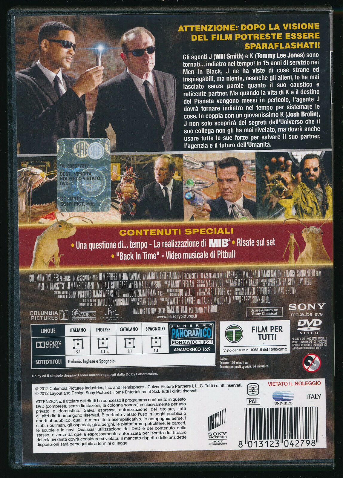 EBOND Men In Black 3 DVD D557124