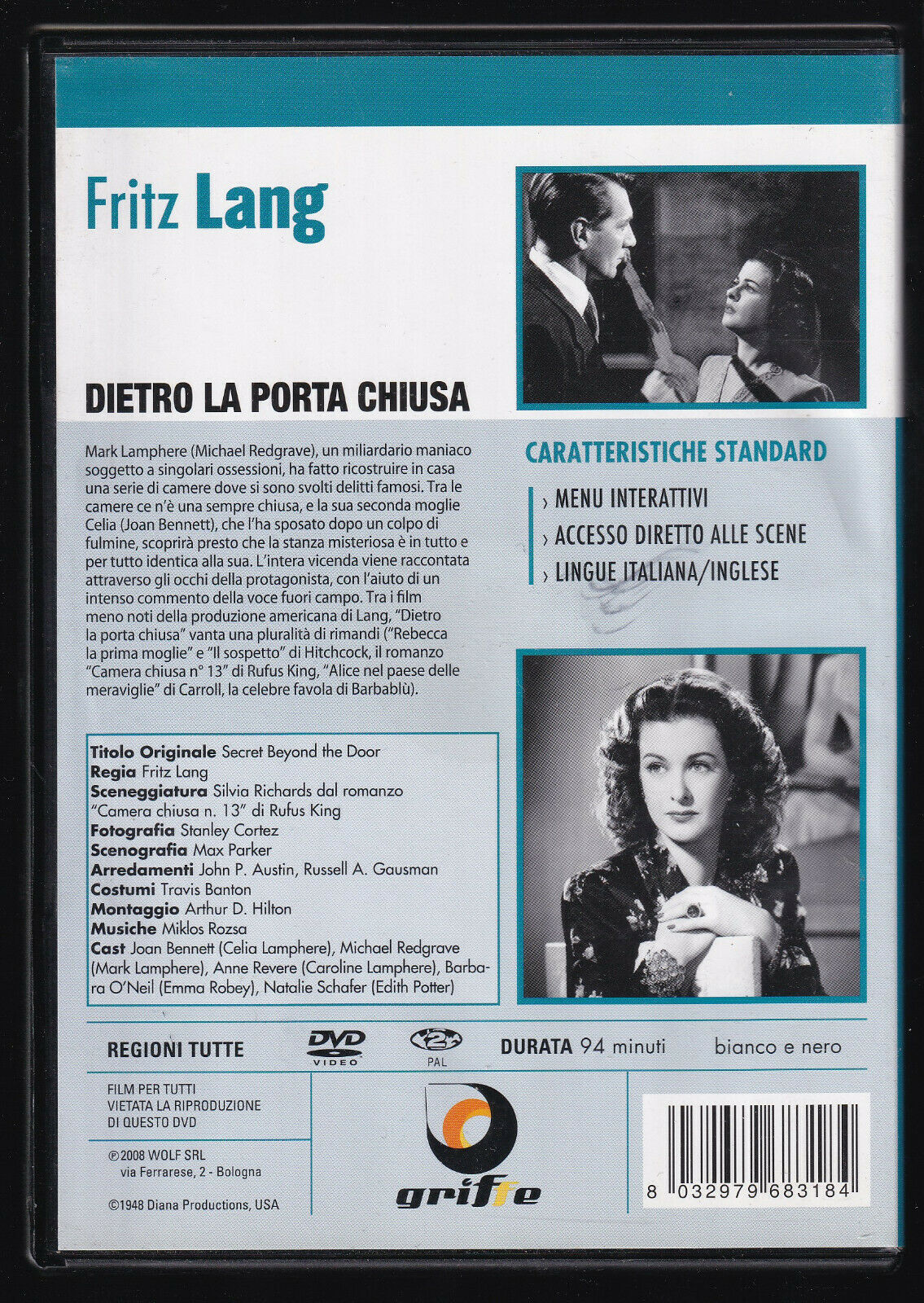 EBOND Dietro La Porta Chiusa  DVD D557215