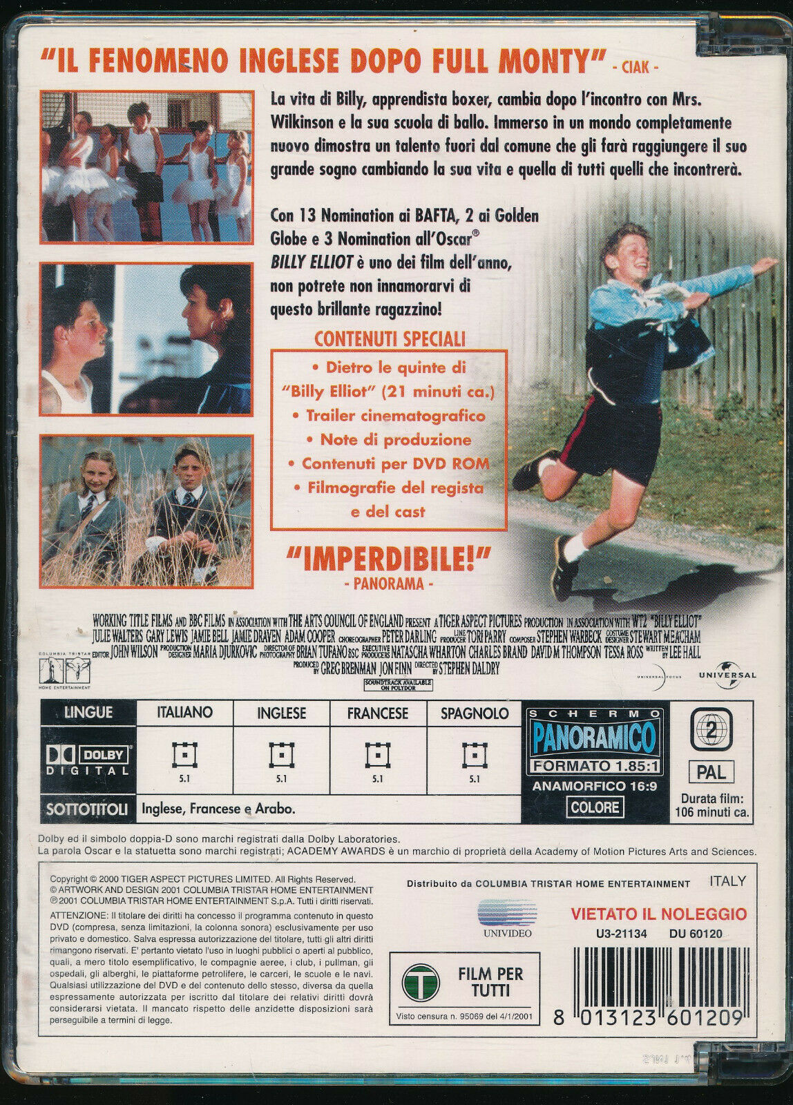 EBOND   Billy Elliot DVD Super Jewel Box D557805