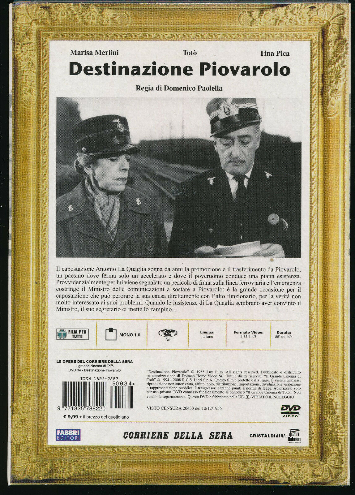 EBOND Destinazione Piovarolo DVD  Editoriale D558001