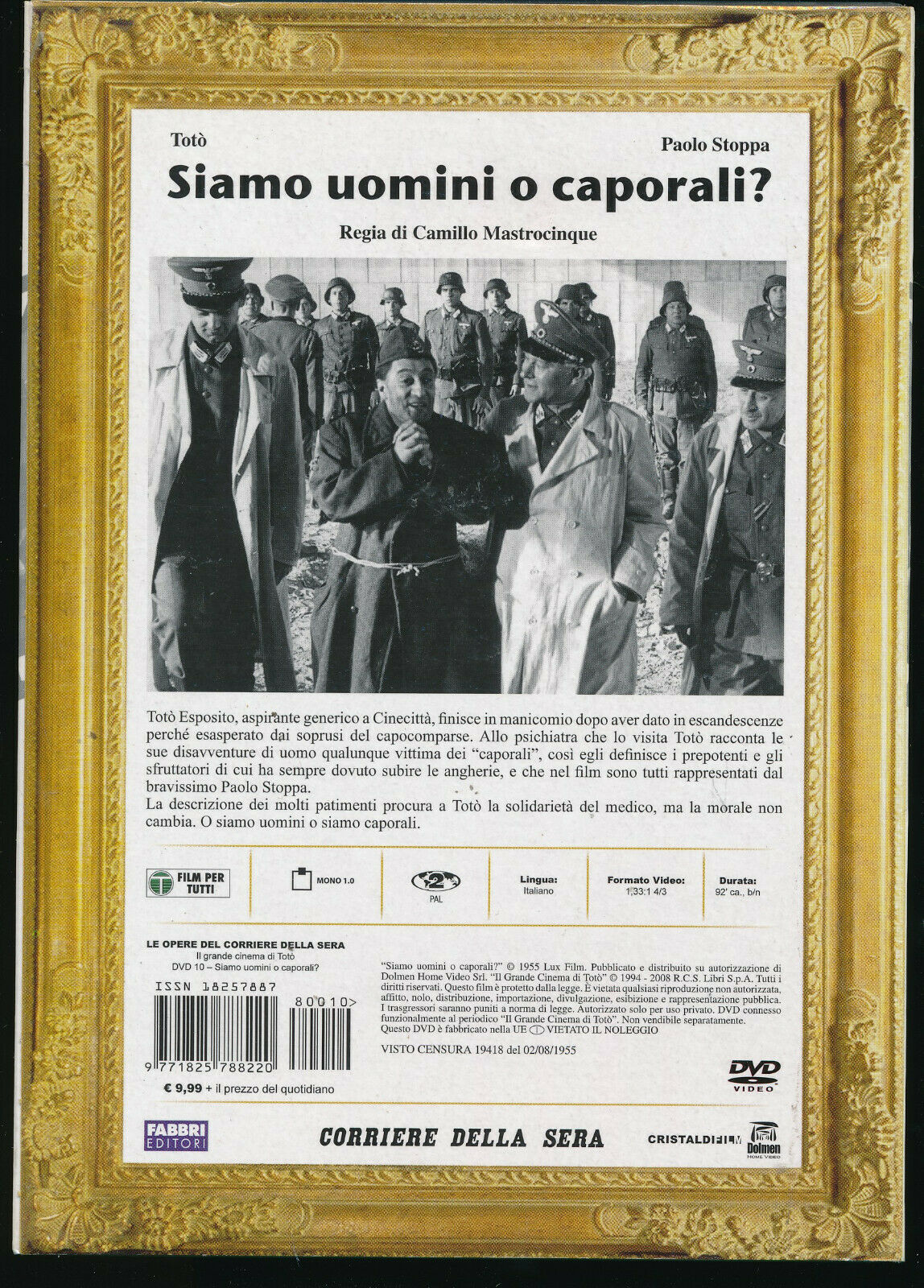 EBOND  Siamo Uomini o Caporali DVD  Editoriale D558005
