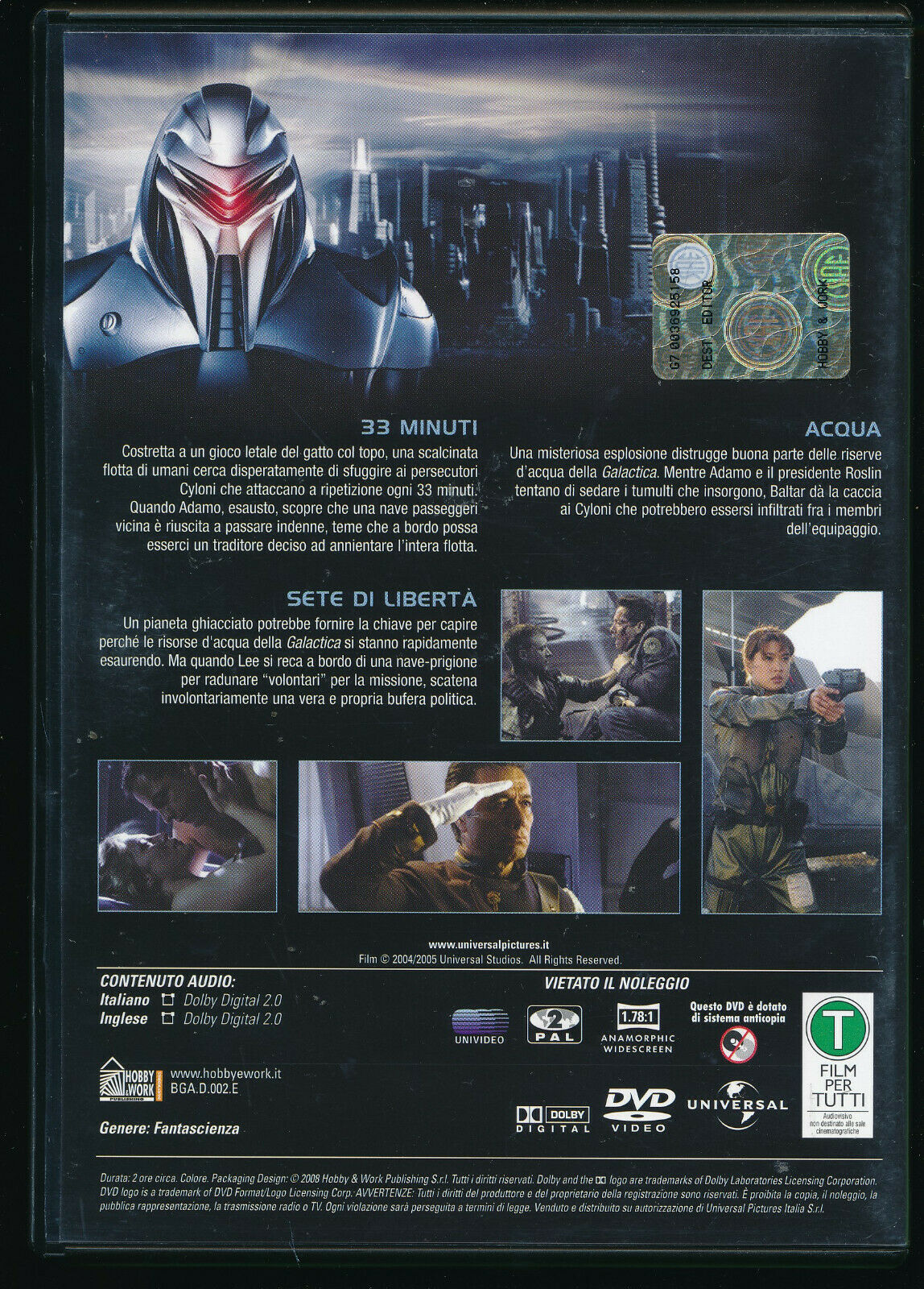 EBOND  Battlestar Galactica Stagione 1 Vol. 2 Eps. 1-2-3  DVD D558013