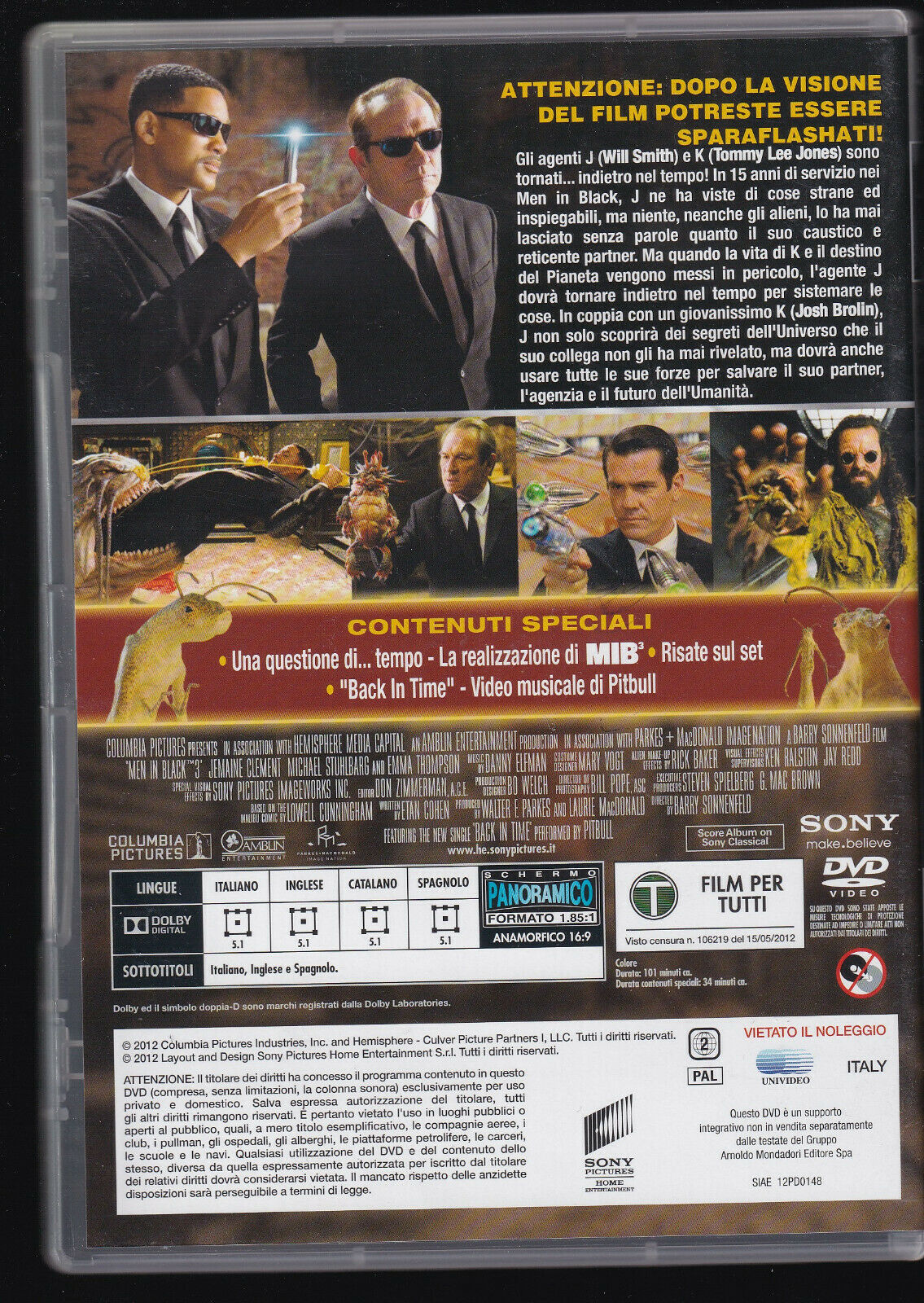 EBOND Men In Black 3 DVD D558156