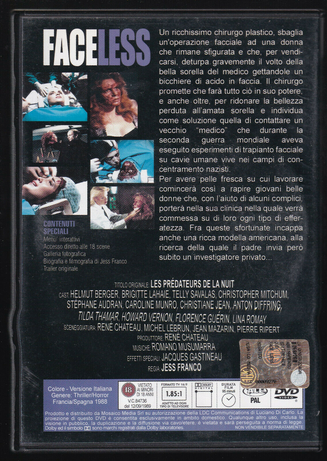 EBOND Faceless  DVD D558215