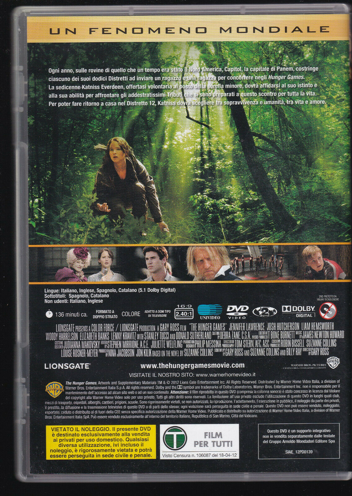 EBOND Hunger Games DVD D558242