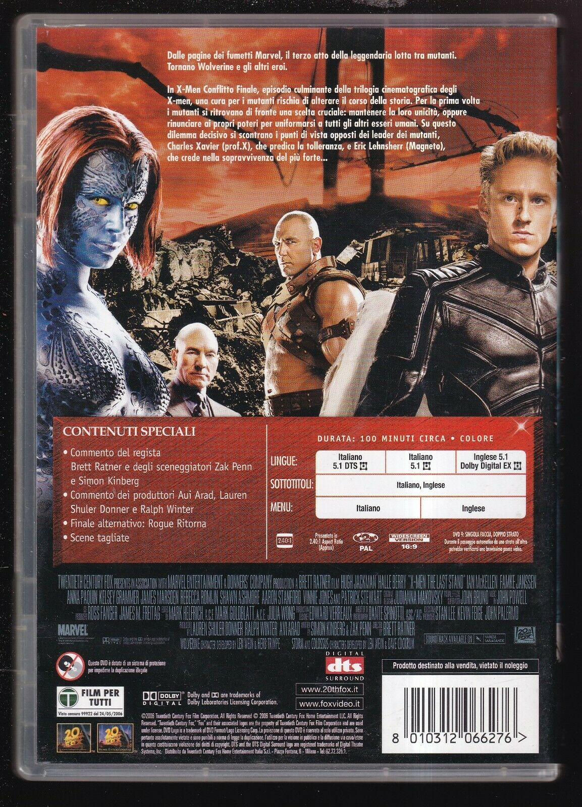 EBOND X-men - Conflitto Finale DVD D558305