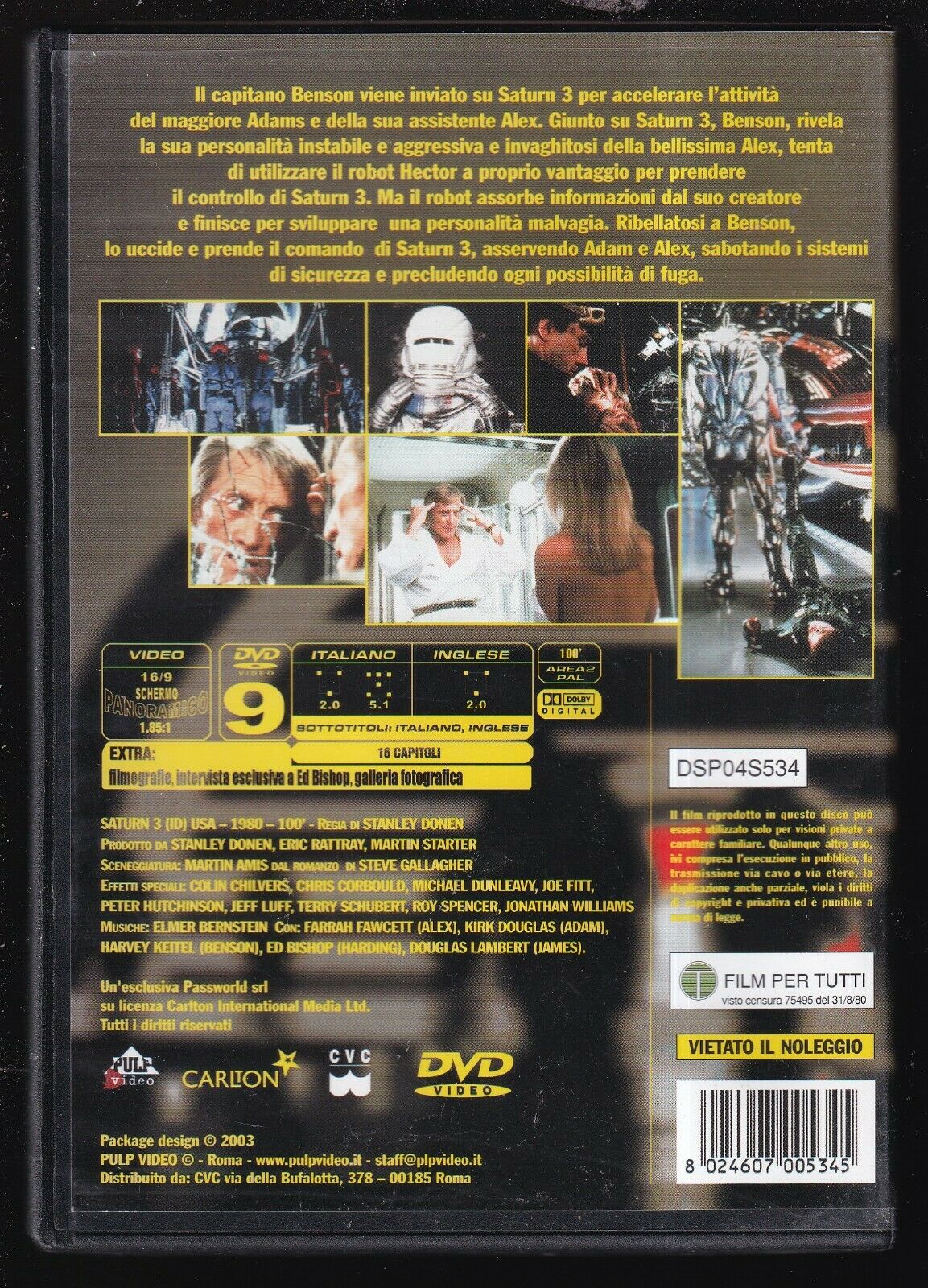 EBOND Saturn 3  DVD D558433