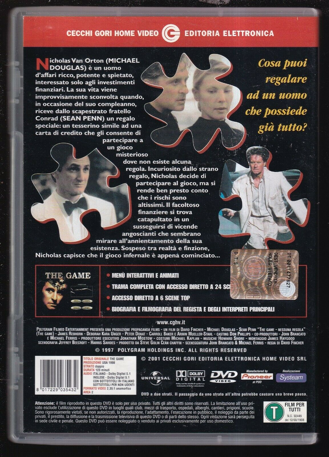 EBOND  The Game - Nessuna Regola DVD D558434
