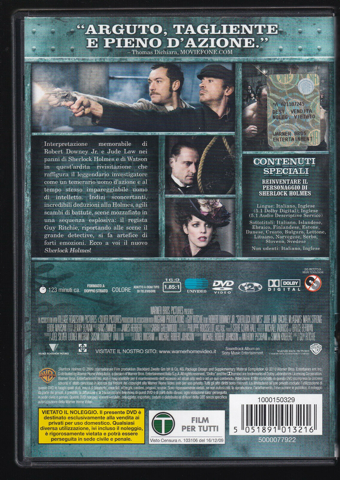 EBOND Sherlock Holmes  DVD D558824