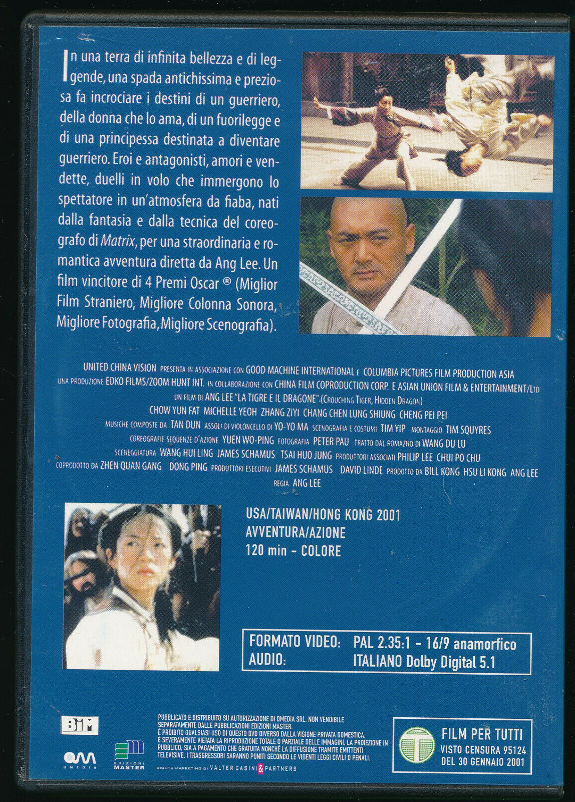 EBOND La Tigre e Il Dragone DVD  Editoriale D558930