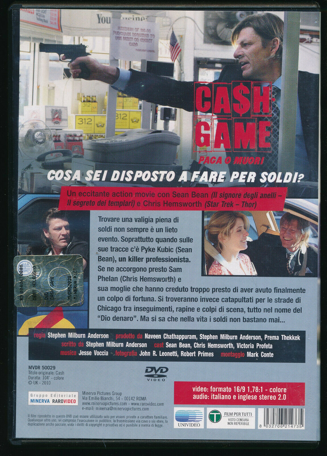 EBOND Cash Game - Paga o Muori DVD  Ex Noleggio D558950
