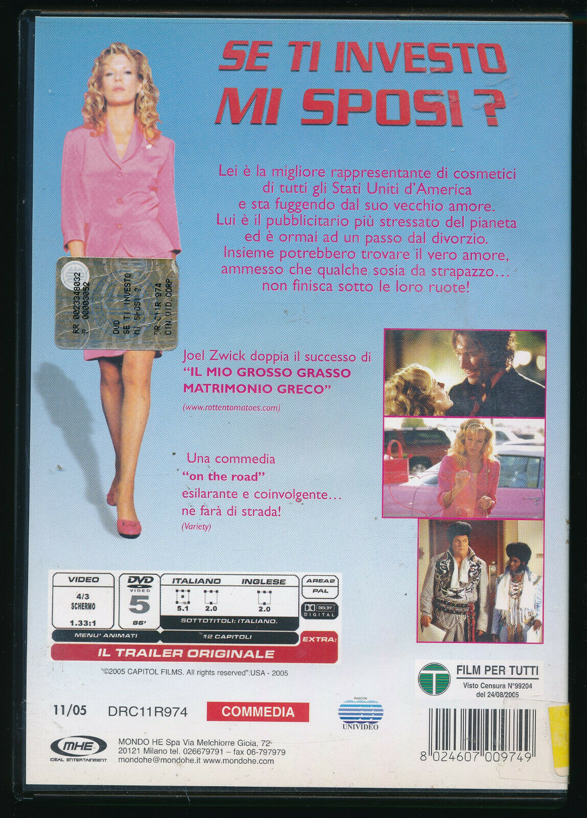 EBOND  Se Ti Investo Mi Sposi? DVD  Ex Noleggio D558953
