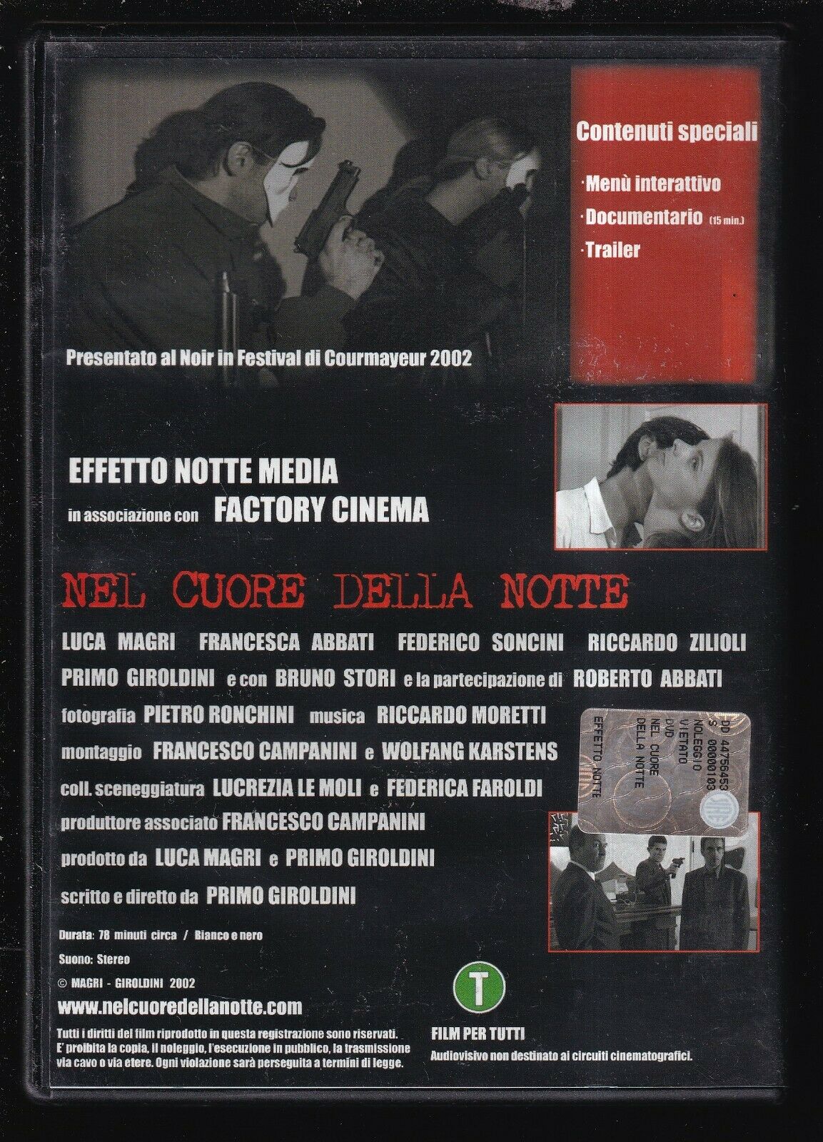 EBOND Nel Cuore Della Notte Di Primo Giroldini DVD D559037