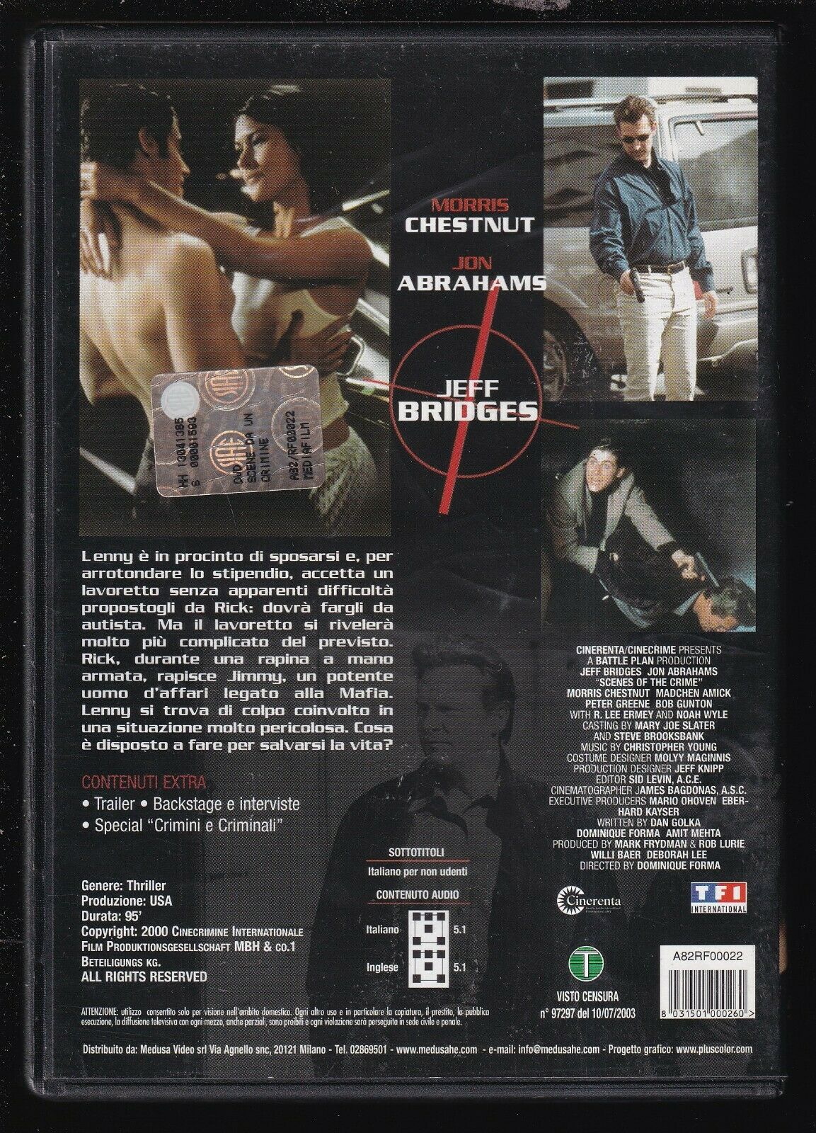 EBOND Scene Da Un Crimine DVD Ex Noleggio D559114
